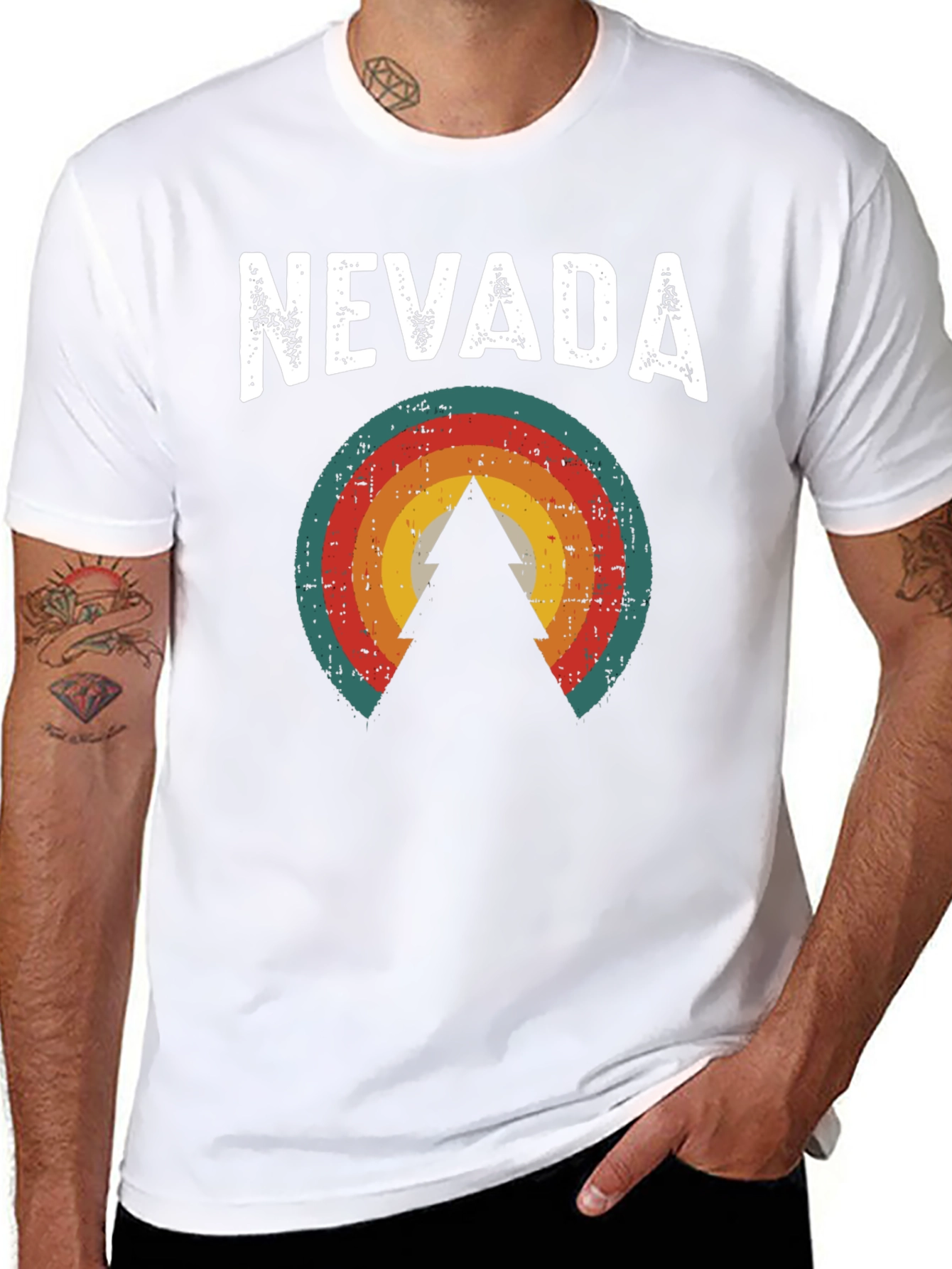 Retro Nevada T-Shirt - Graphic Tee
