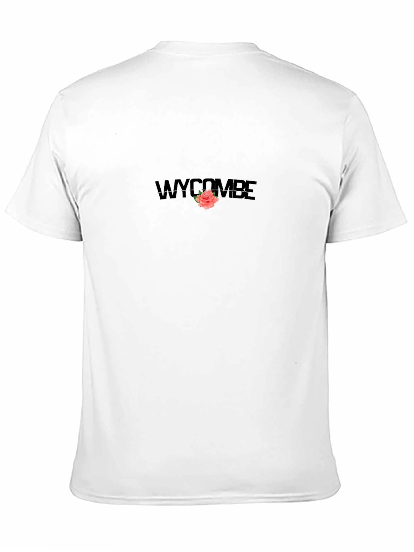 Wycombe Rose Graphic Black T-Shirt