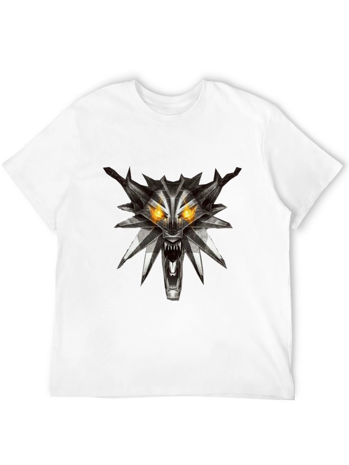 The Witcher Wolf Medallion Black T-Shirt