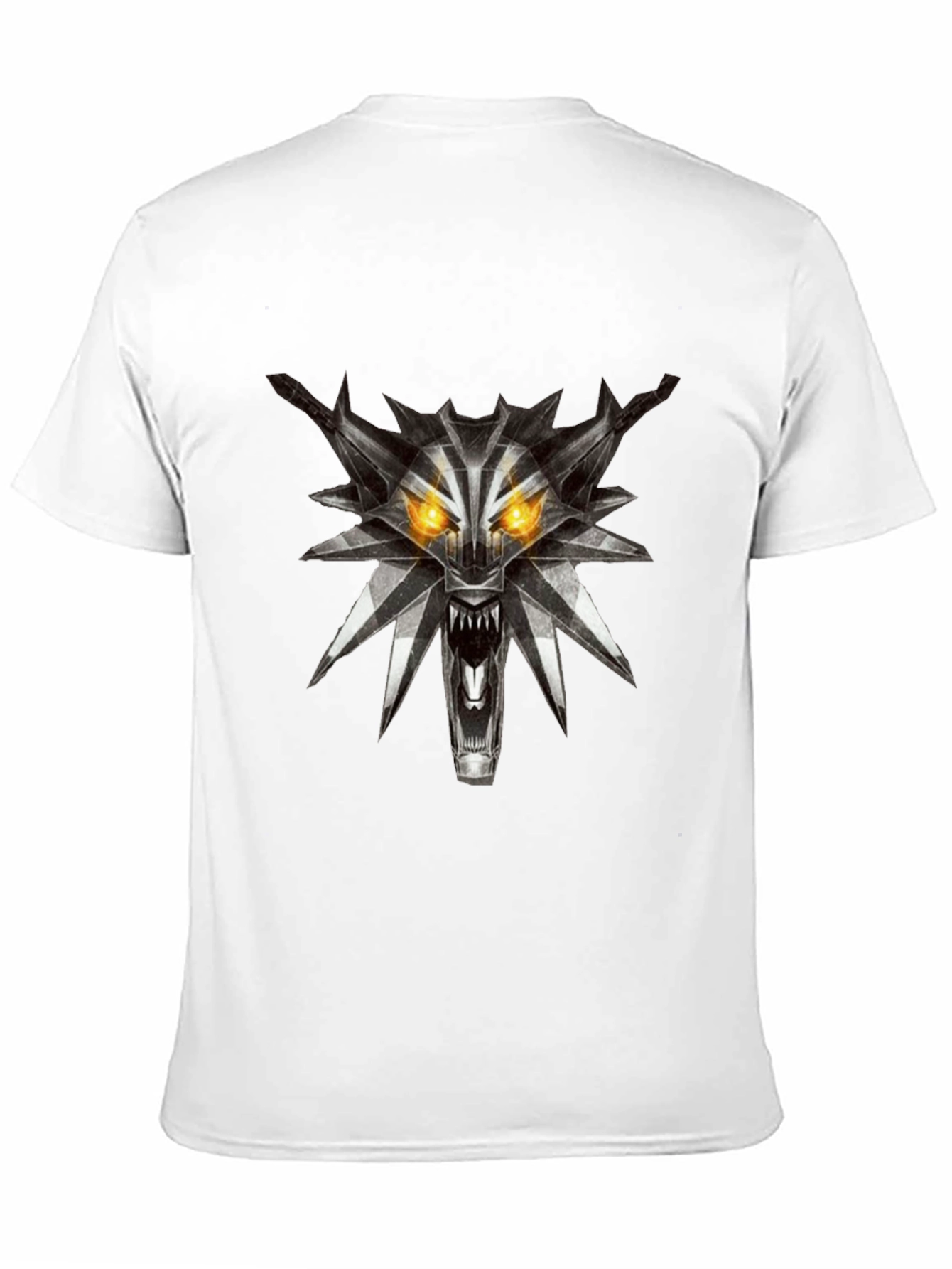 The Witcher Wolf Medallion Black T-Shirt