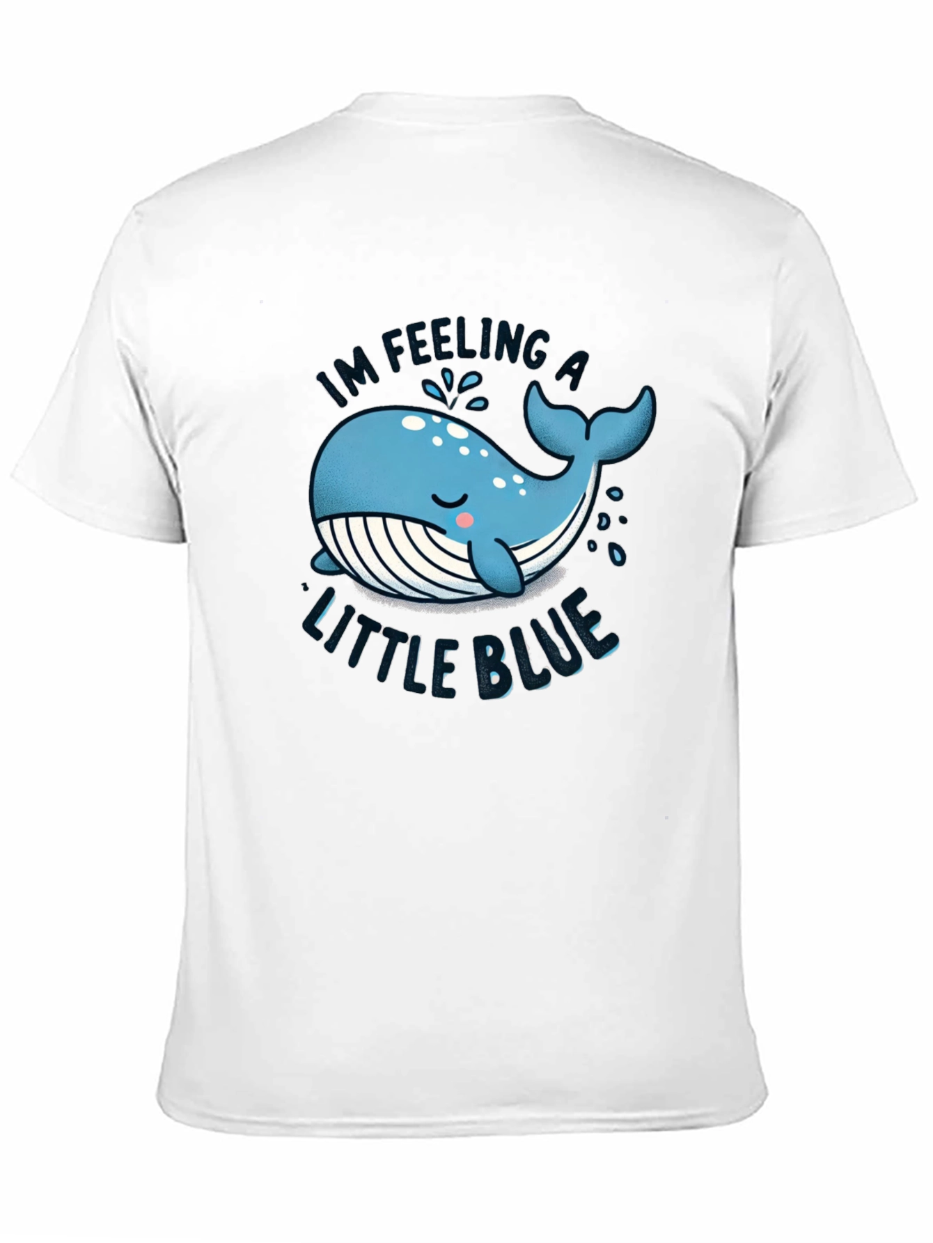 Feeling a Little Blue Whale T-Shirt
