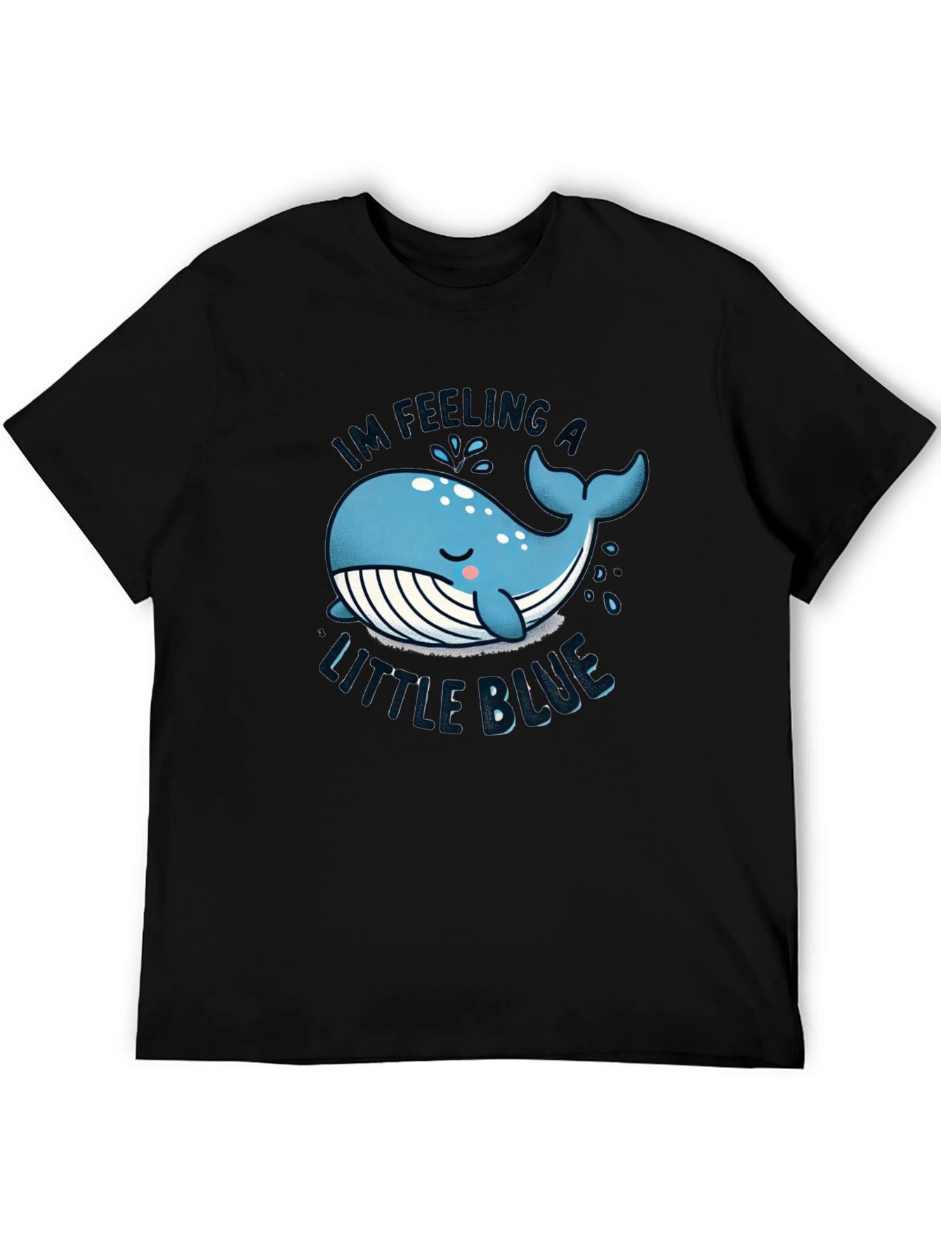 Feeling a Little Blue Whale T-Shirt