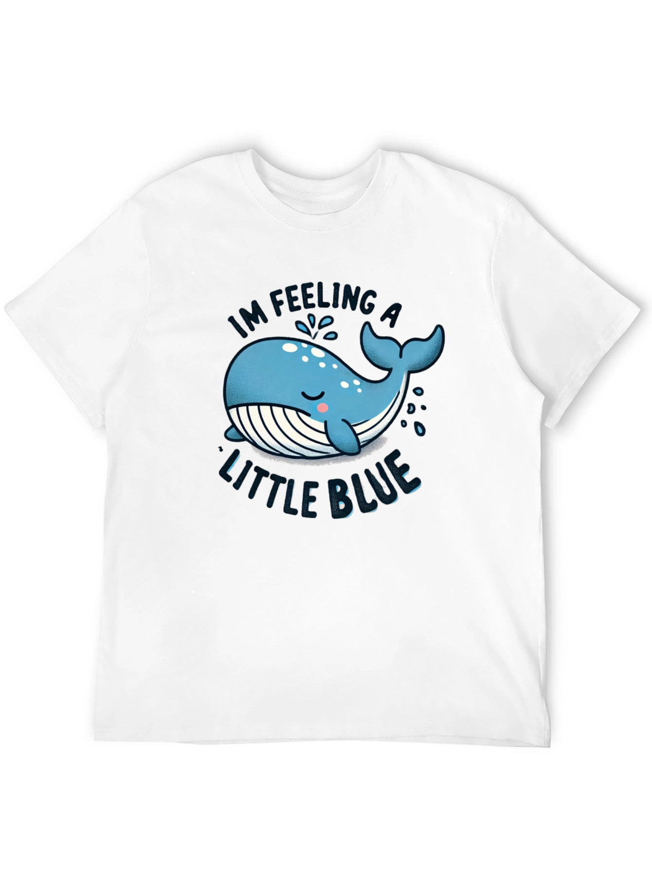 Feeling a Little Blue Whale T-Shirt