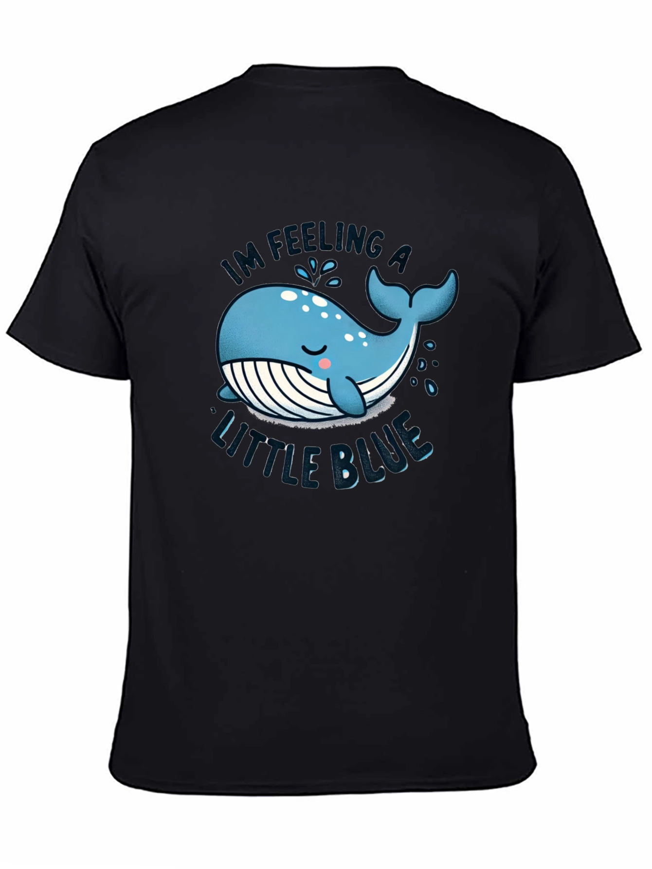 Feeling a Little Blue Whale T-Shirt
