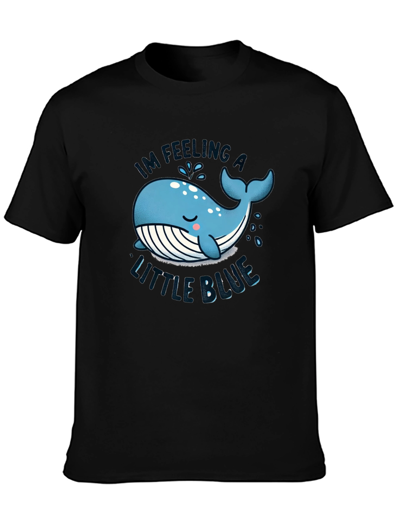 Feeling a Little Blue Whale T-Shirt