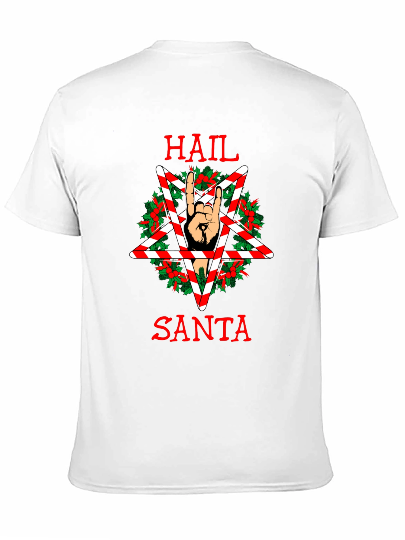 Hail Santa Funny Christmas T-Shirt