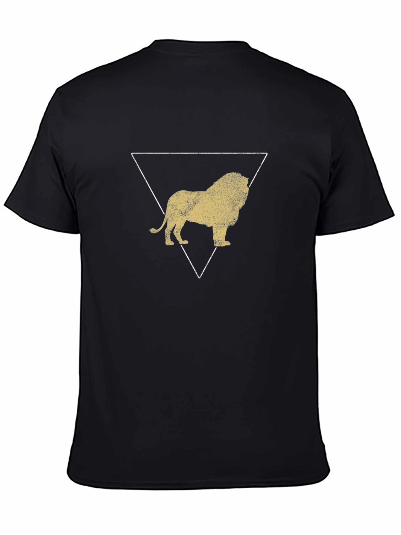 Lion Graphic Tee - Mens Black T-Shirt
