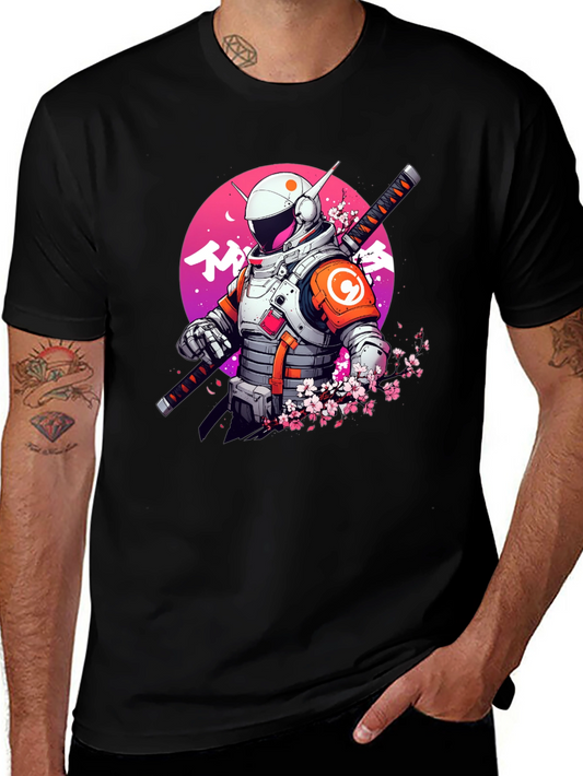 Samurai Astronaut Graphic Tee