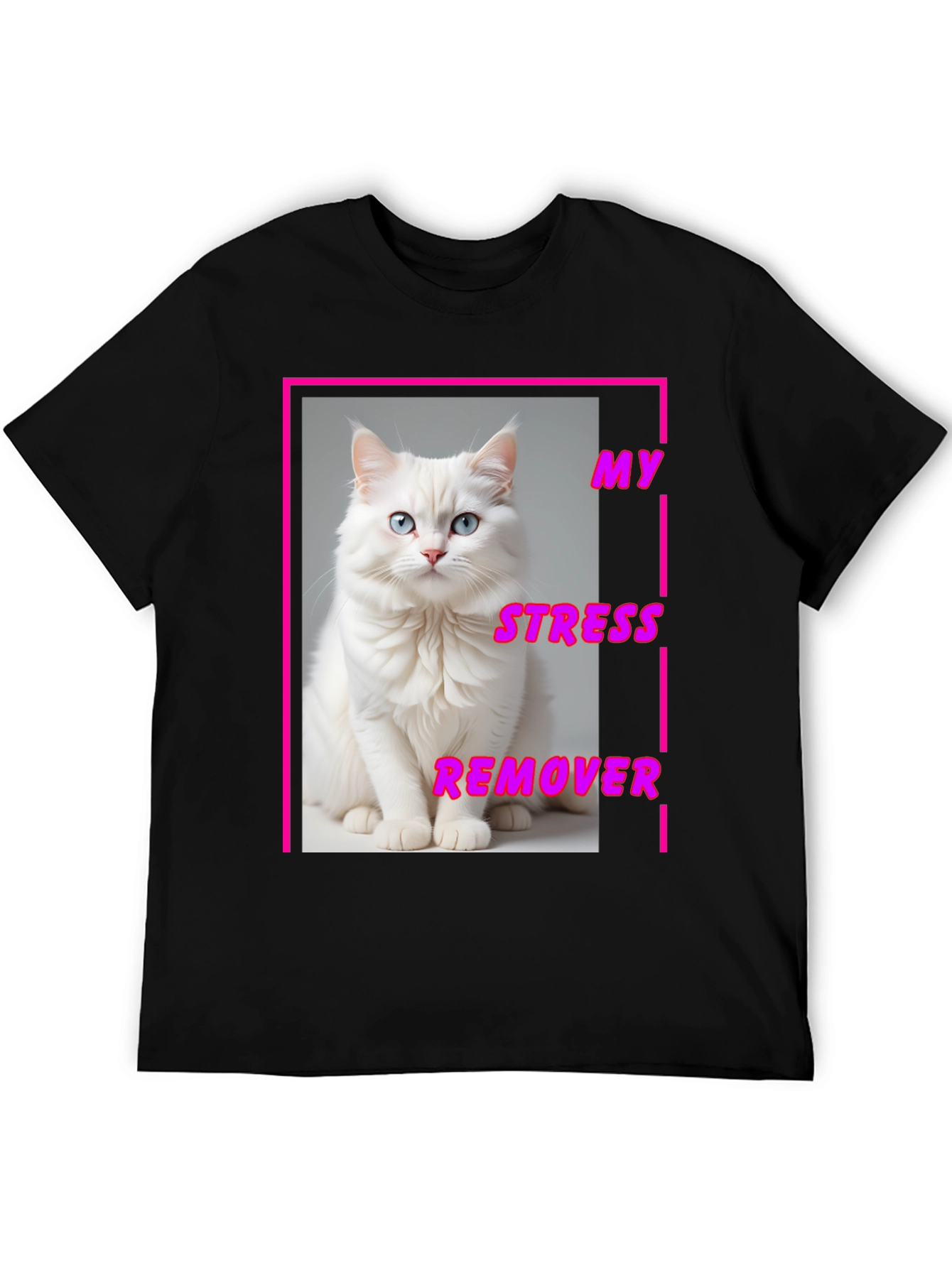 My Stress Remover Cat T-Shirt