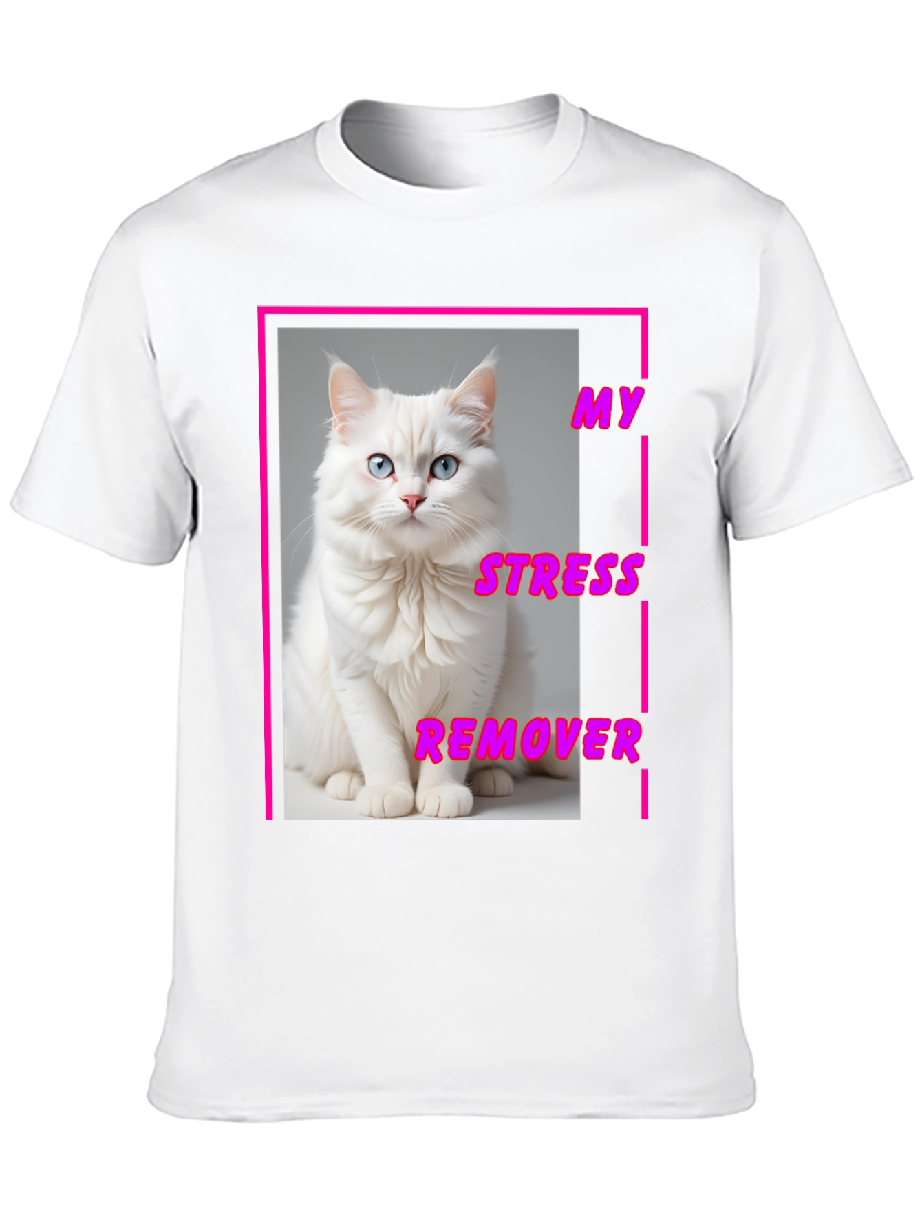 My Stress Remover Cat T-Shirt