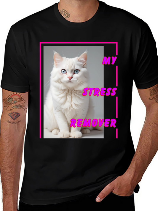 My Stress Remover Cat T-Shirt
