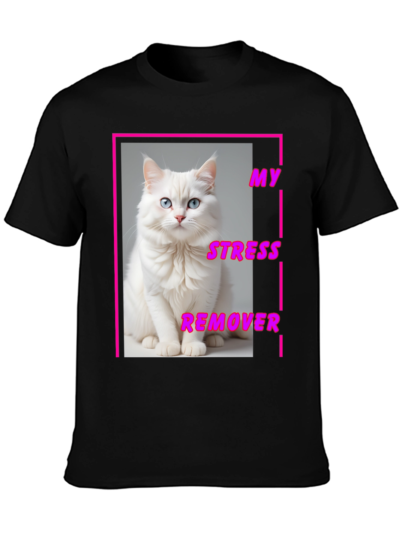My Stress Remover Cat T-Shirt