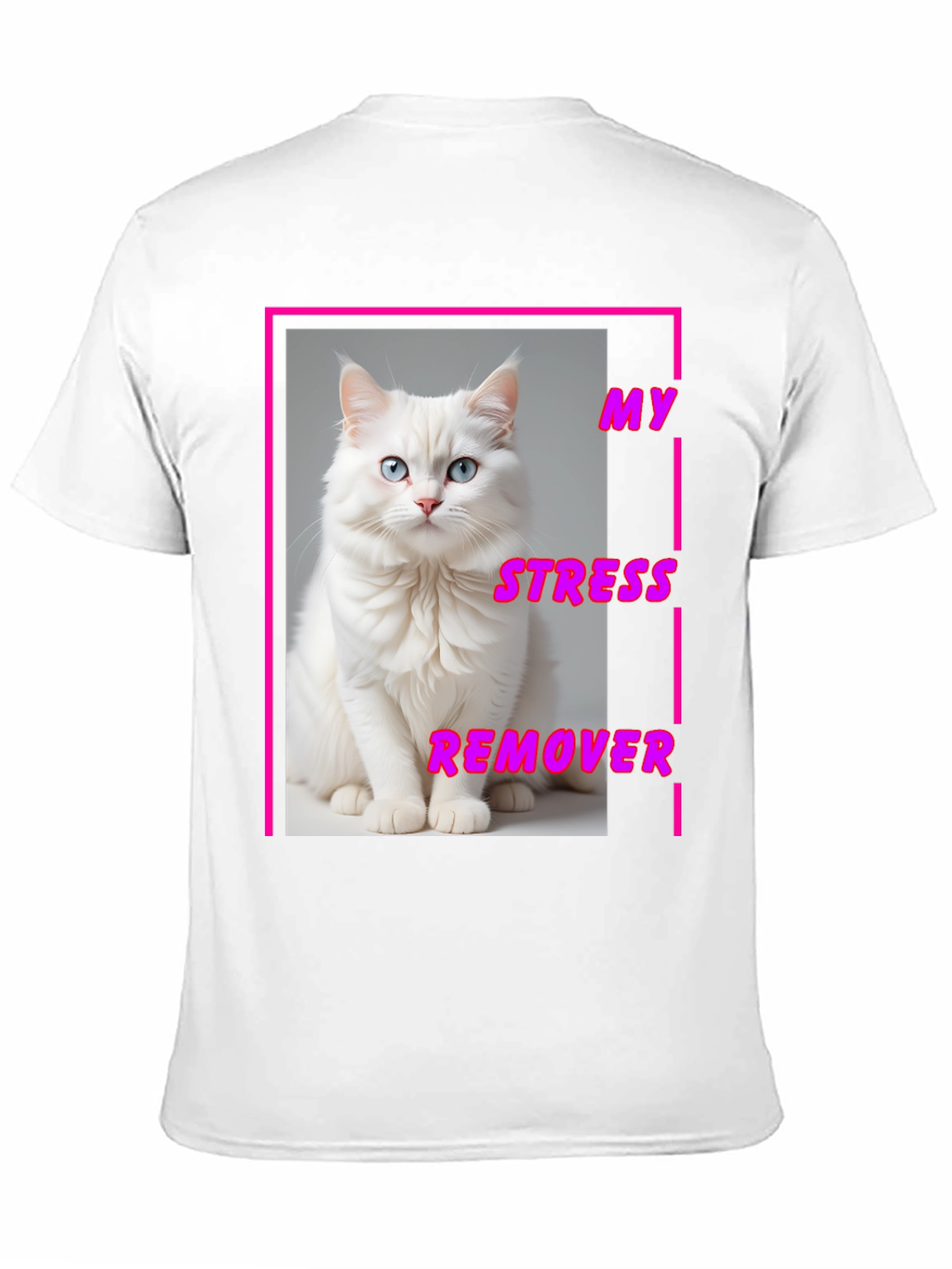 My Stress Remover Cat T-Shirt