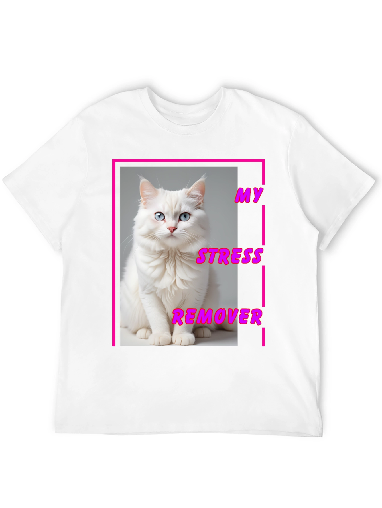My Stress Remover Cat T-Shirt