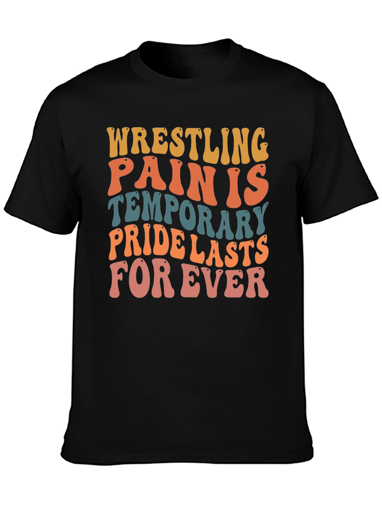 Wrestling Pain is Temporary Graphic Tee