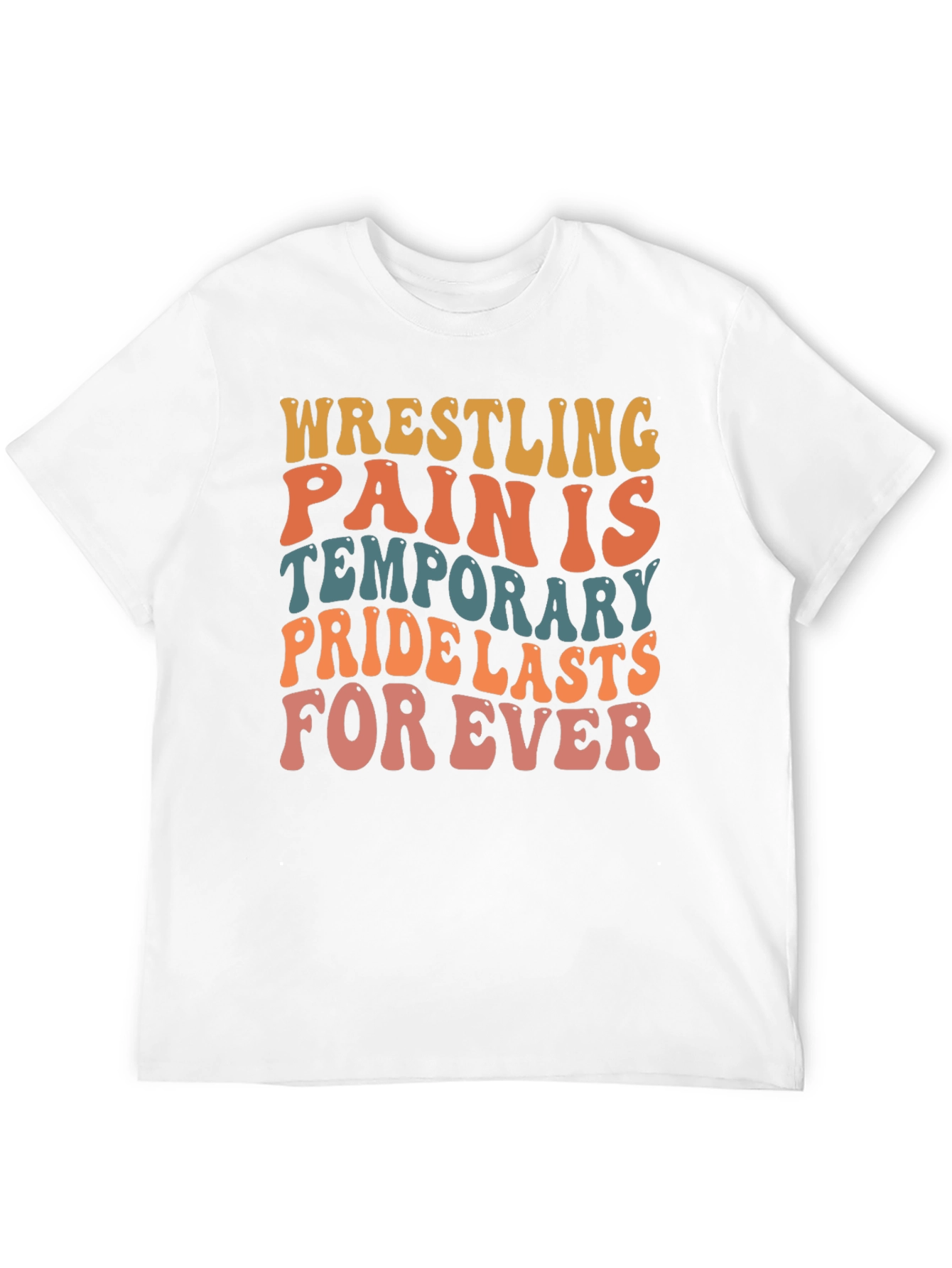 Wrestling Pain is Temporary Graphic Tee