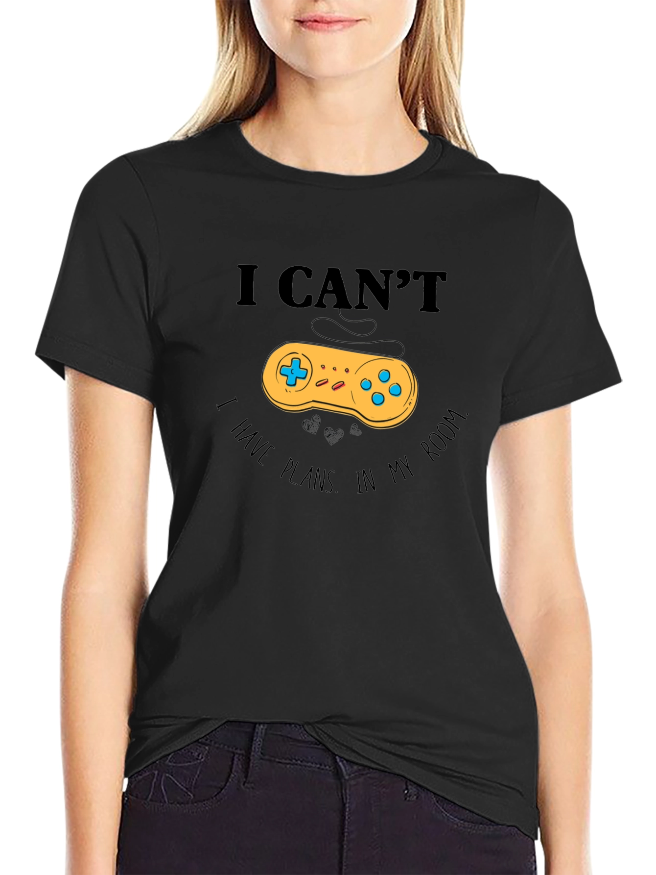 I Cant Video Game Plans T-Shirt