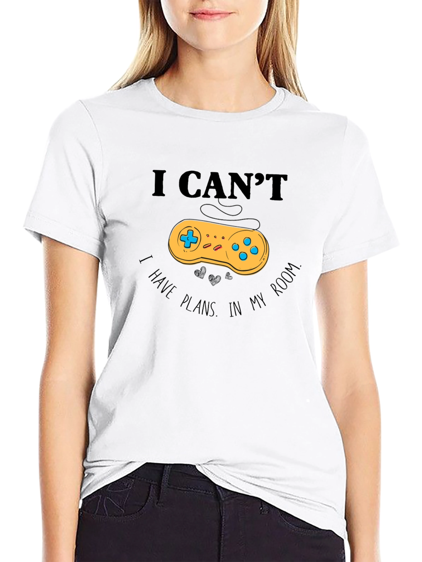 I Cant Video Game Plans T-Shirt