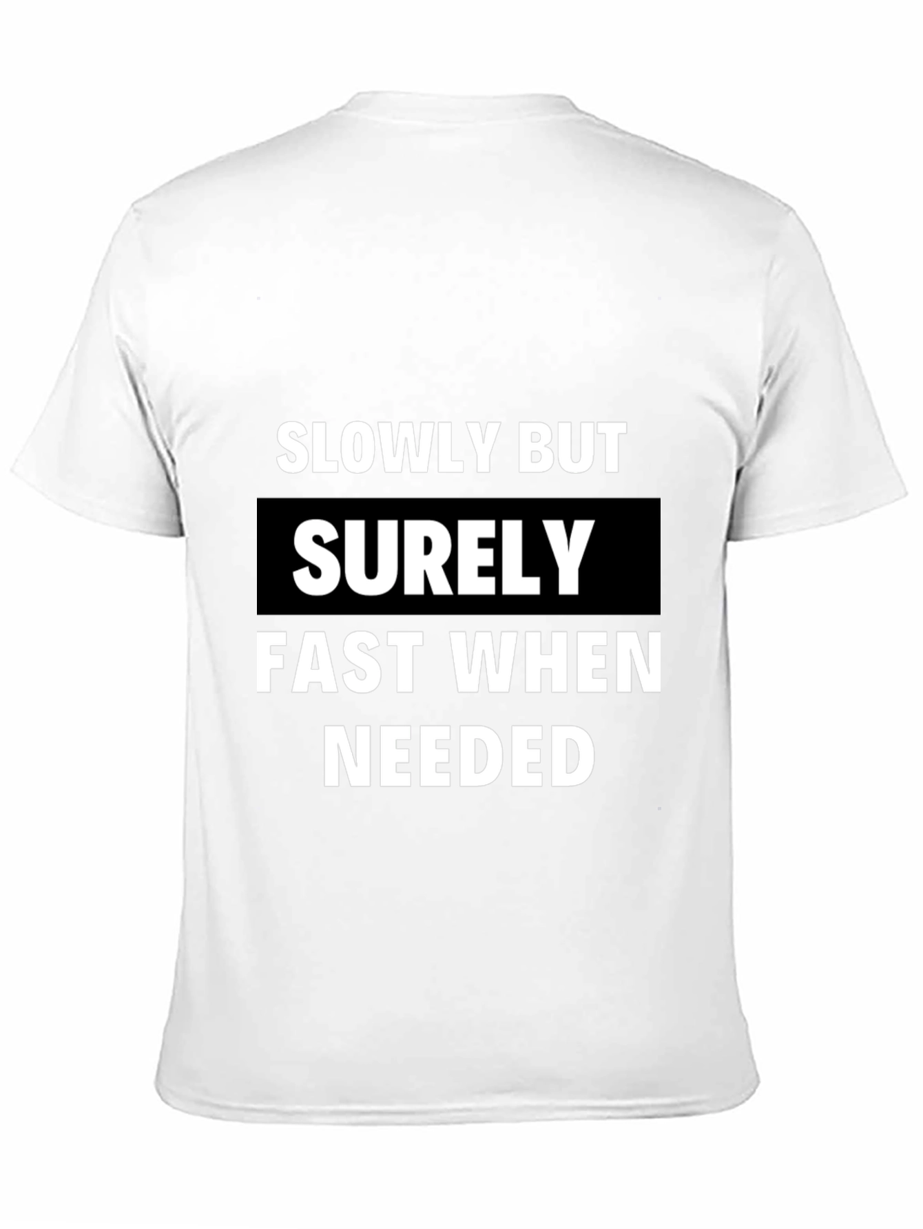 Slowly But Surely Mens Graphic T-Shirt