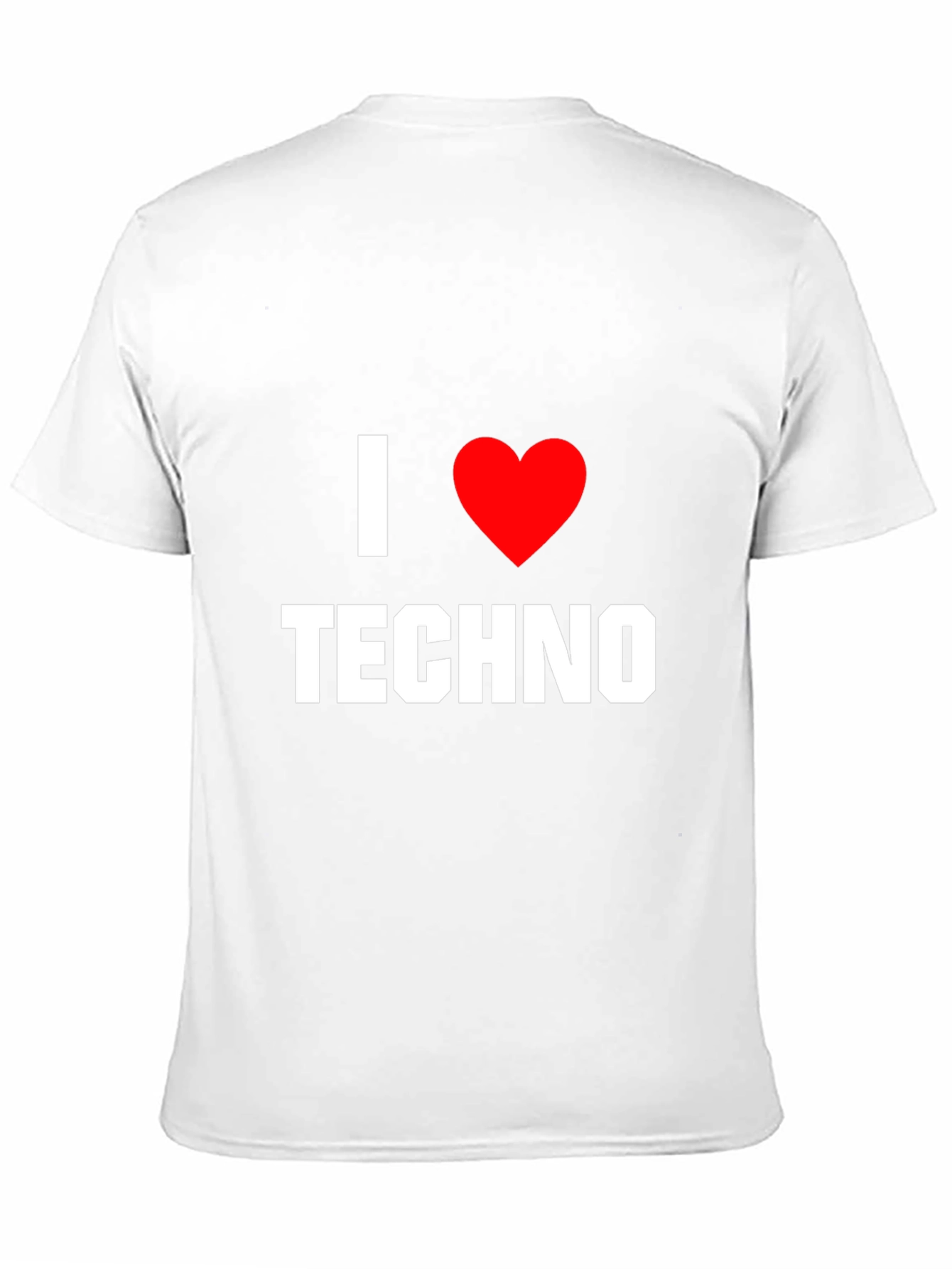 I Love Techno T-Shirt - Graphic Music Tee