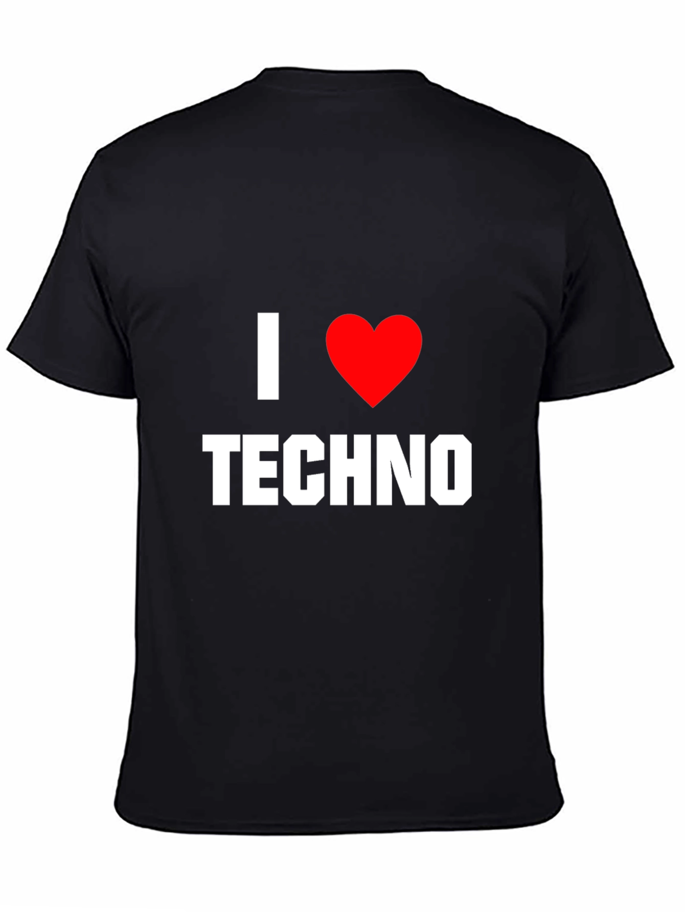 I Love Techno T-Shirt - Graphic Music Tee