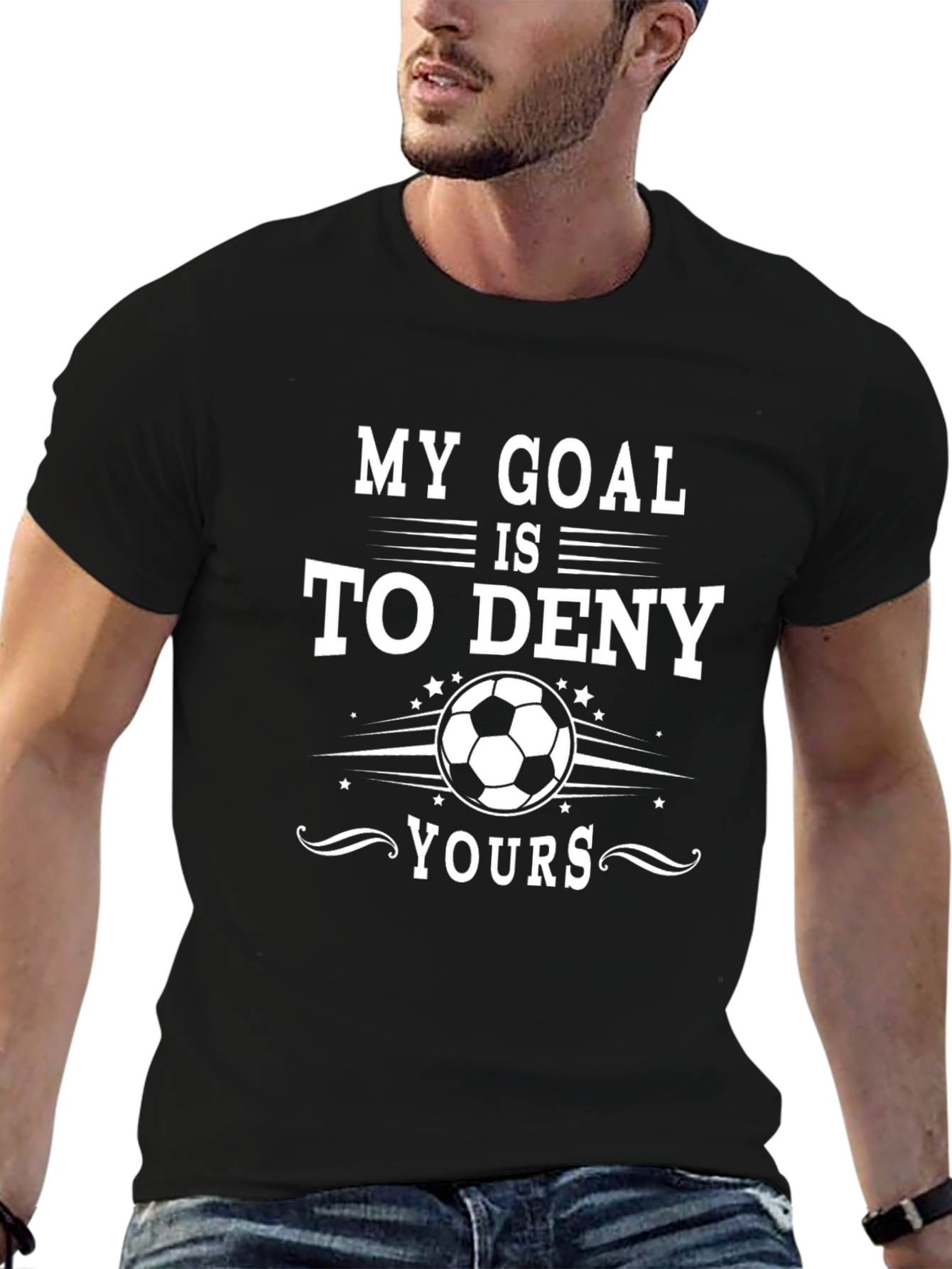 Funny Soccer Goal T-Shirt - Deny Yours