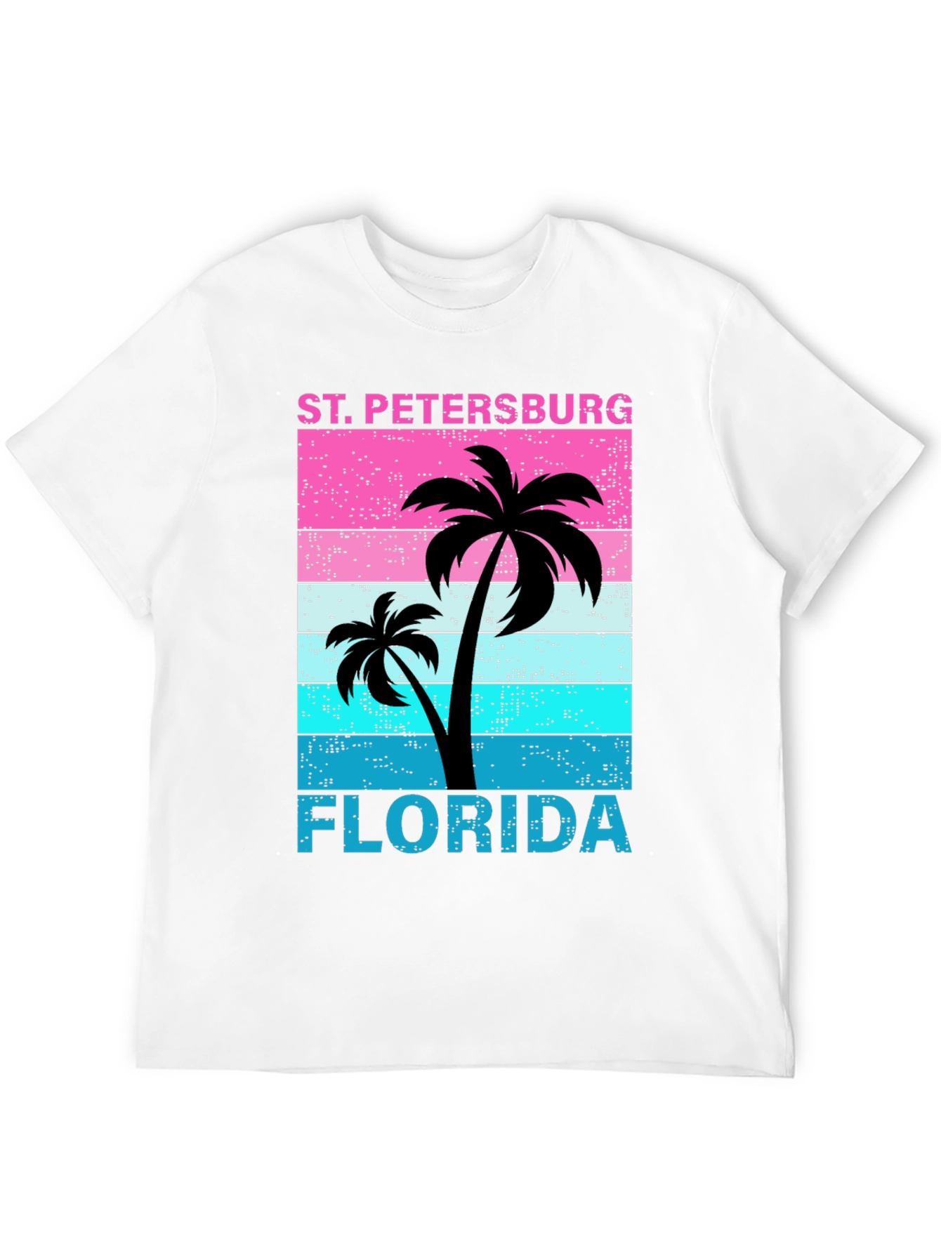 St. Petersburg Florida Palm Tree Graphic Tee
