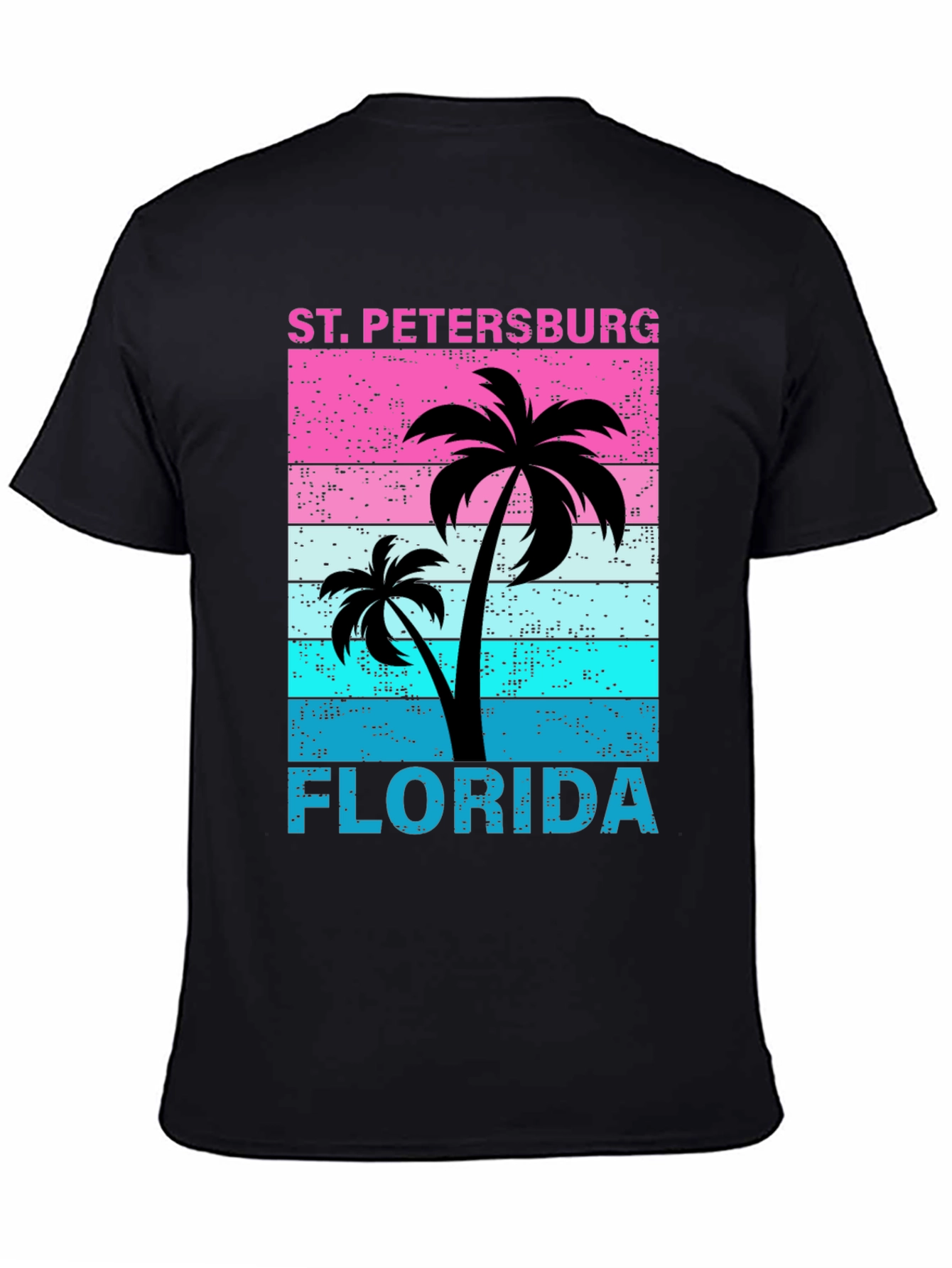 St. Petersburg Florida Palm Tree Graphic Tee