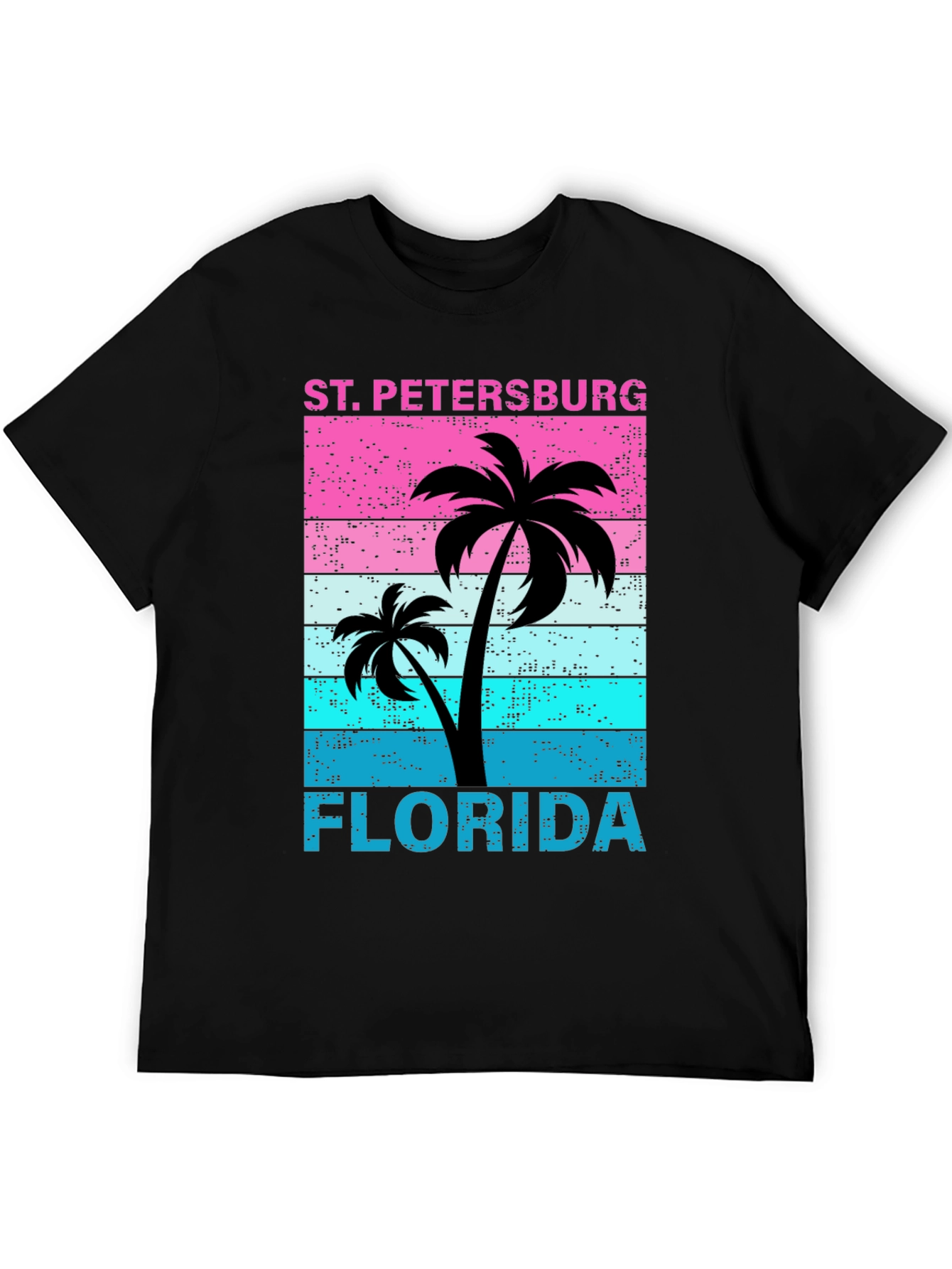 St. Petersburg Florida Palm Tree Graphic Tee