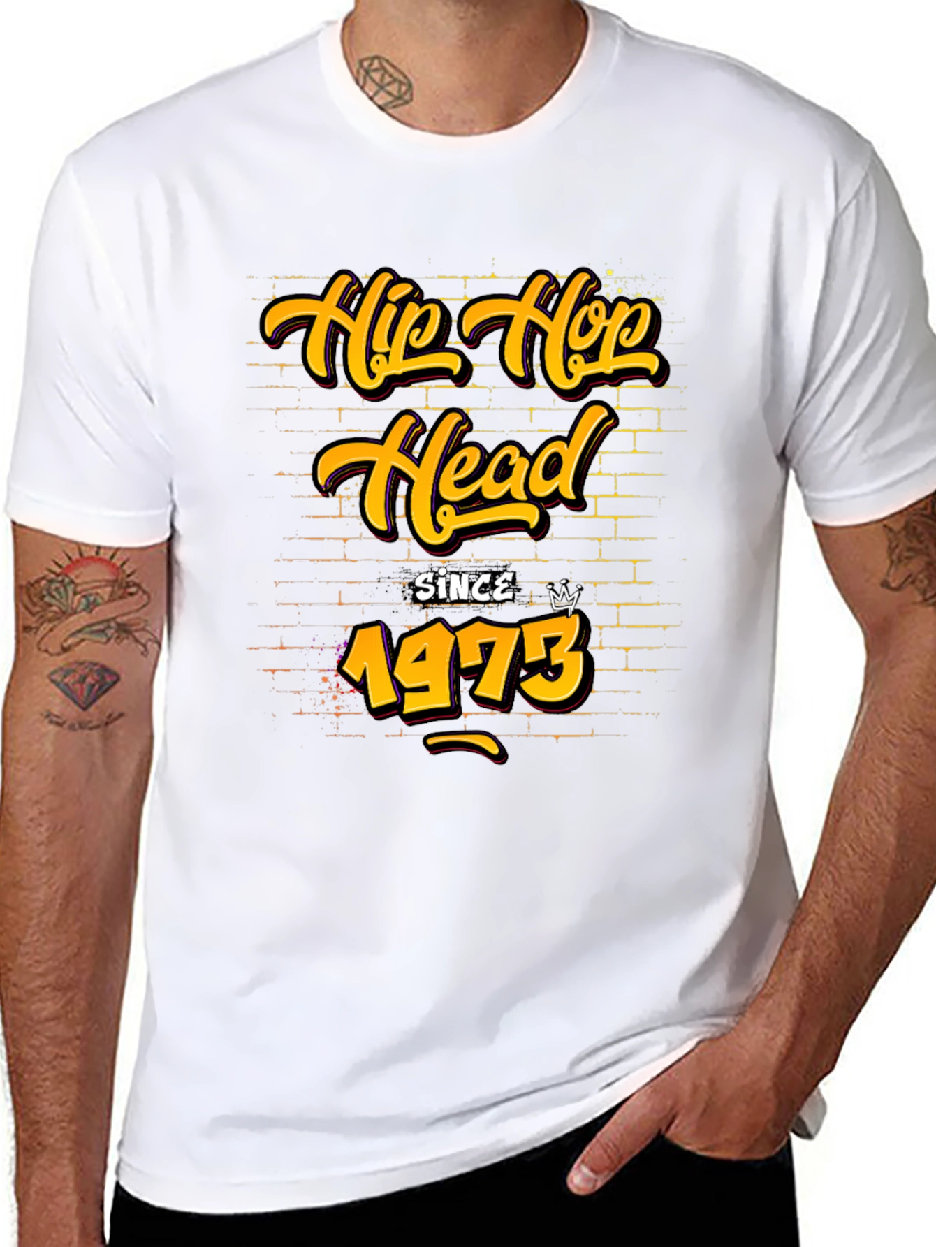 Hip Hop Head Since 1973 T-Shirt