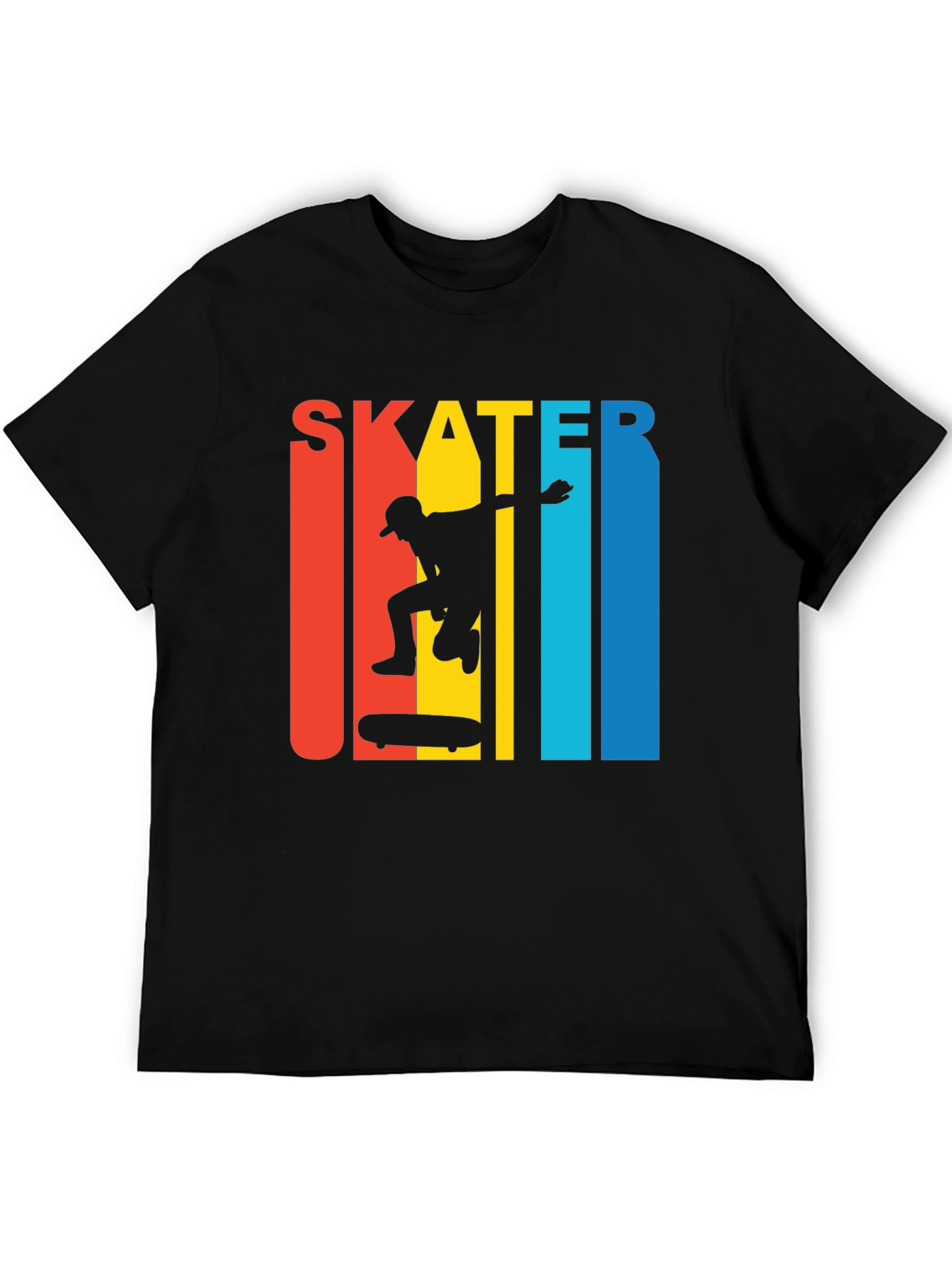 Skater Graphic Tee - Retro Style