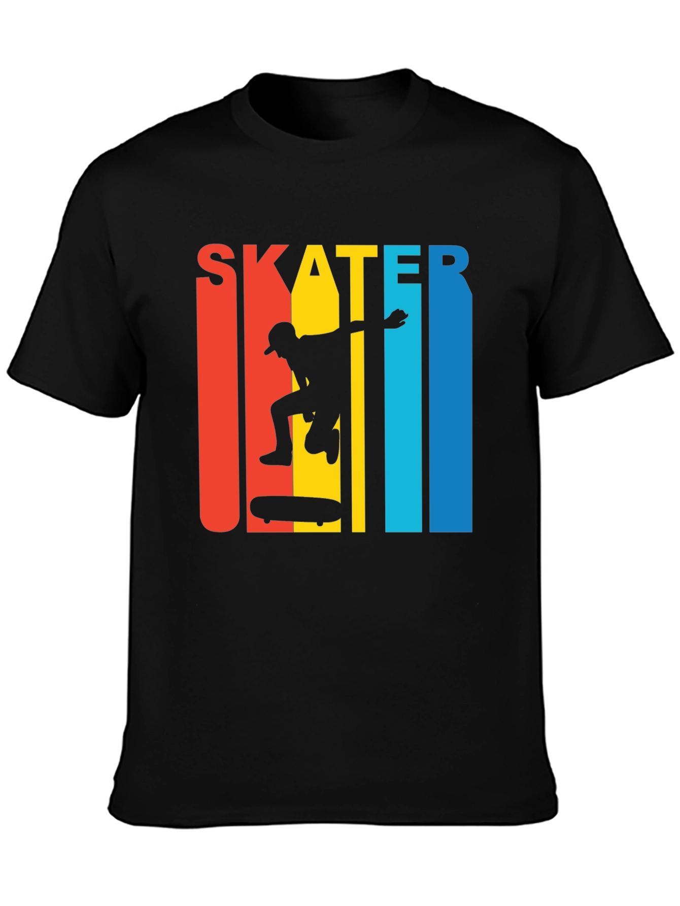 Skater Graphic Tee - Retro Style