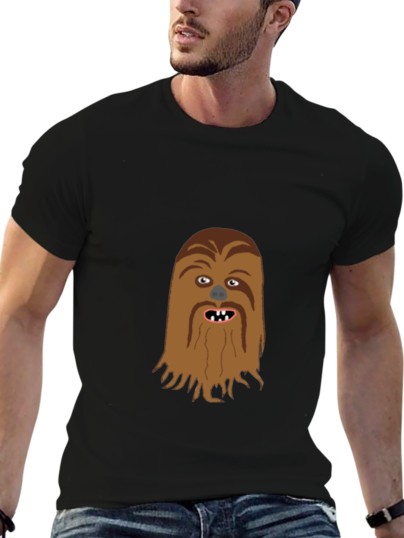 Chewbacca Graphic T-Shirt - Fun Star Wars Tee