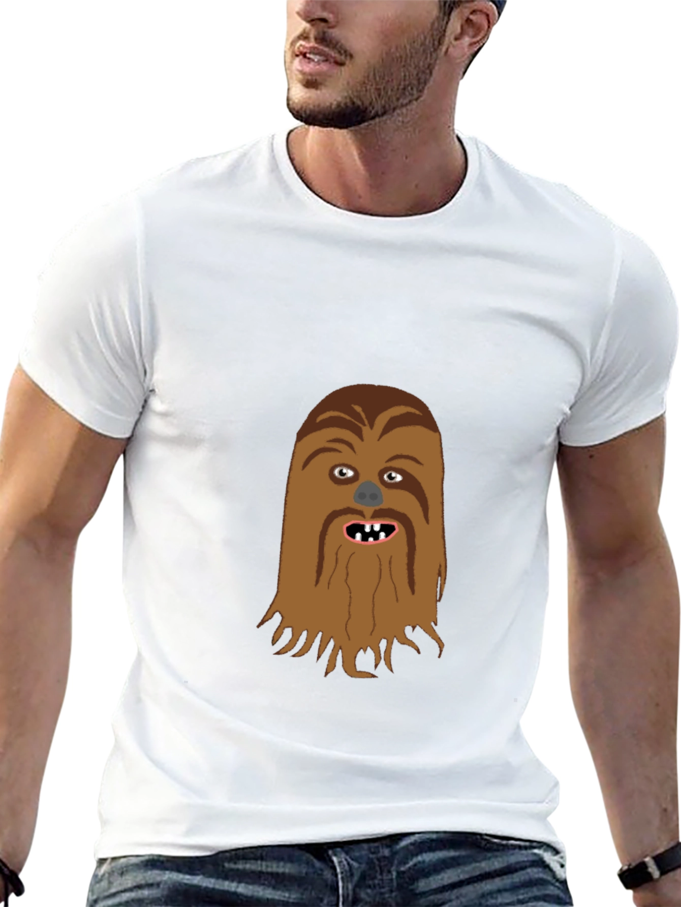 Chewbacca Graphic T-Shirt - Fun Star Wars Tee