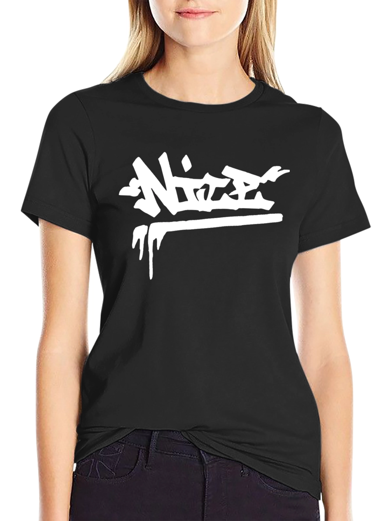 Black Graphic Tee - Nitzer Ebb Inspired