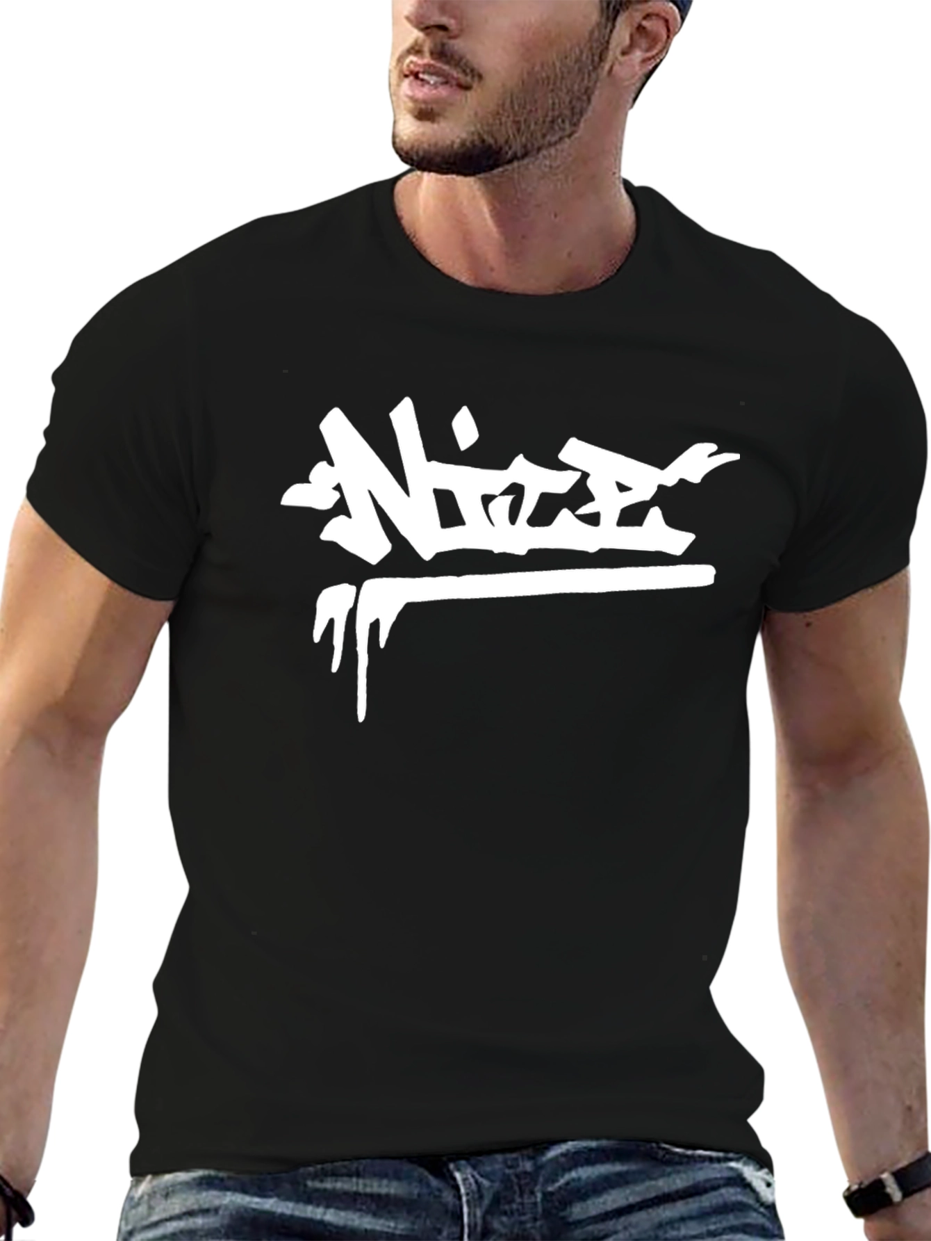 Black Graphic Tee - Nitzer Ebb Inspired