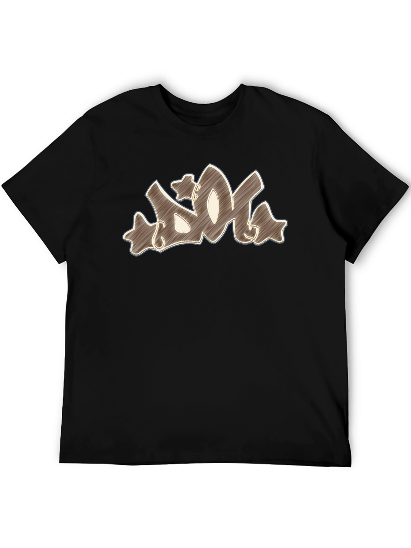 Graffiti Art Black T-Shirt