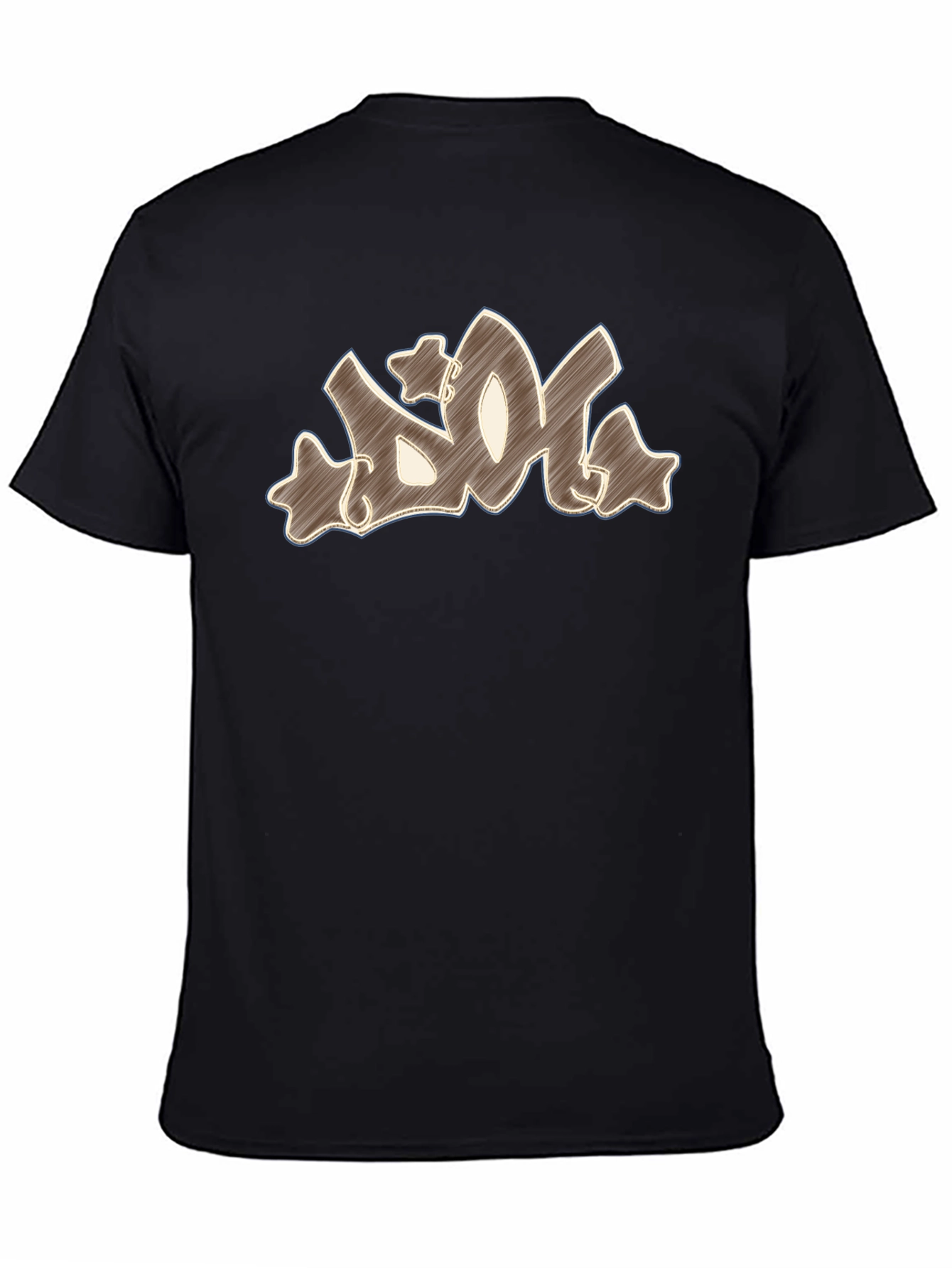 Graffiti Art Black T-Shirt