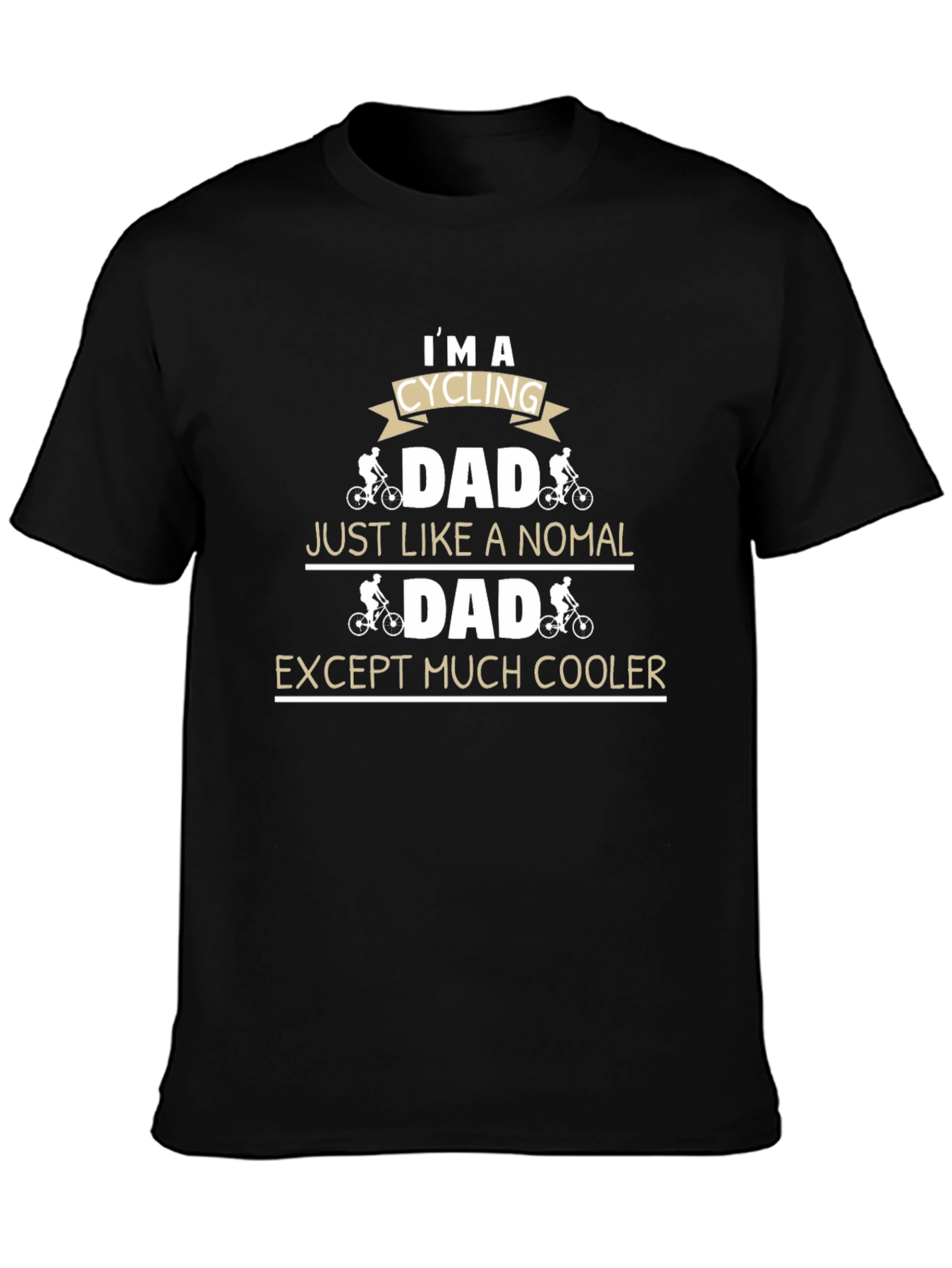 Cycling Dad T-Shirt: Cooler Than Normal!