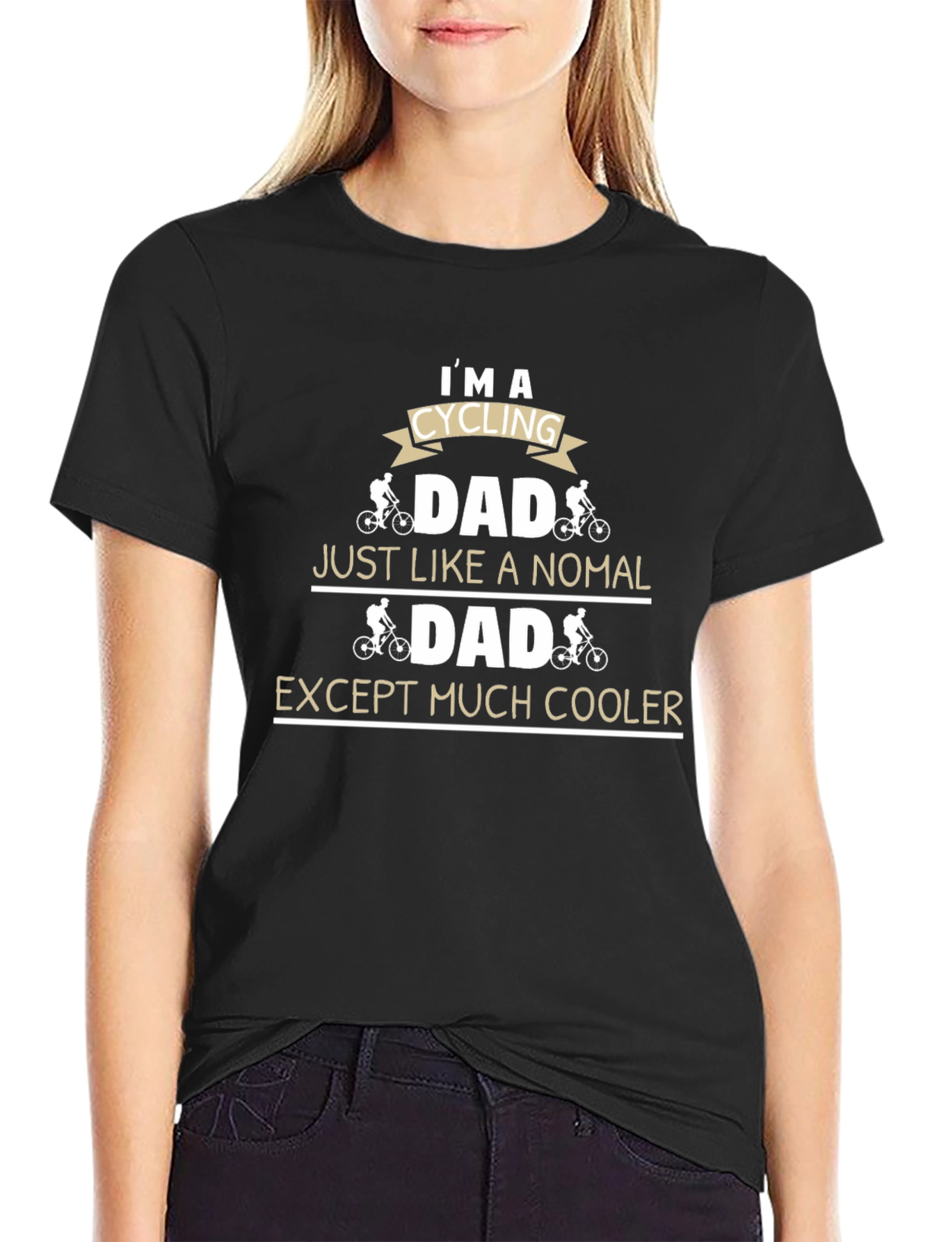 Cycling Dad T-Shirt: Cooler Than Normal!