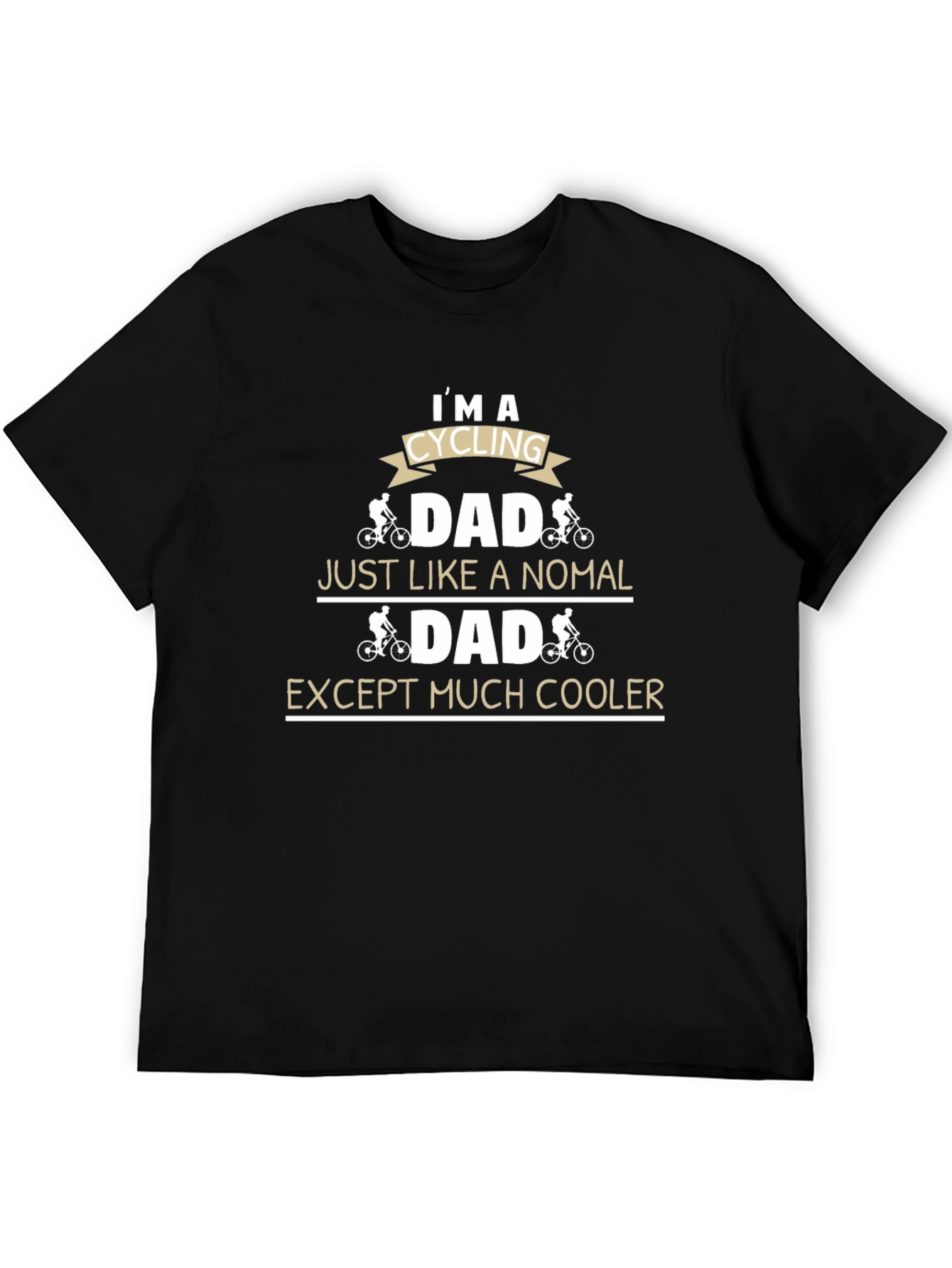 Cycling Dad T-Shirt: Cooler Than Normal!