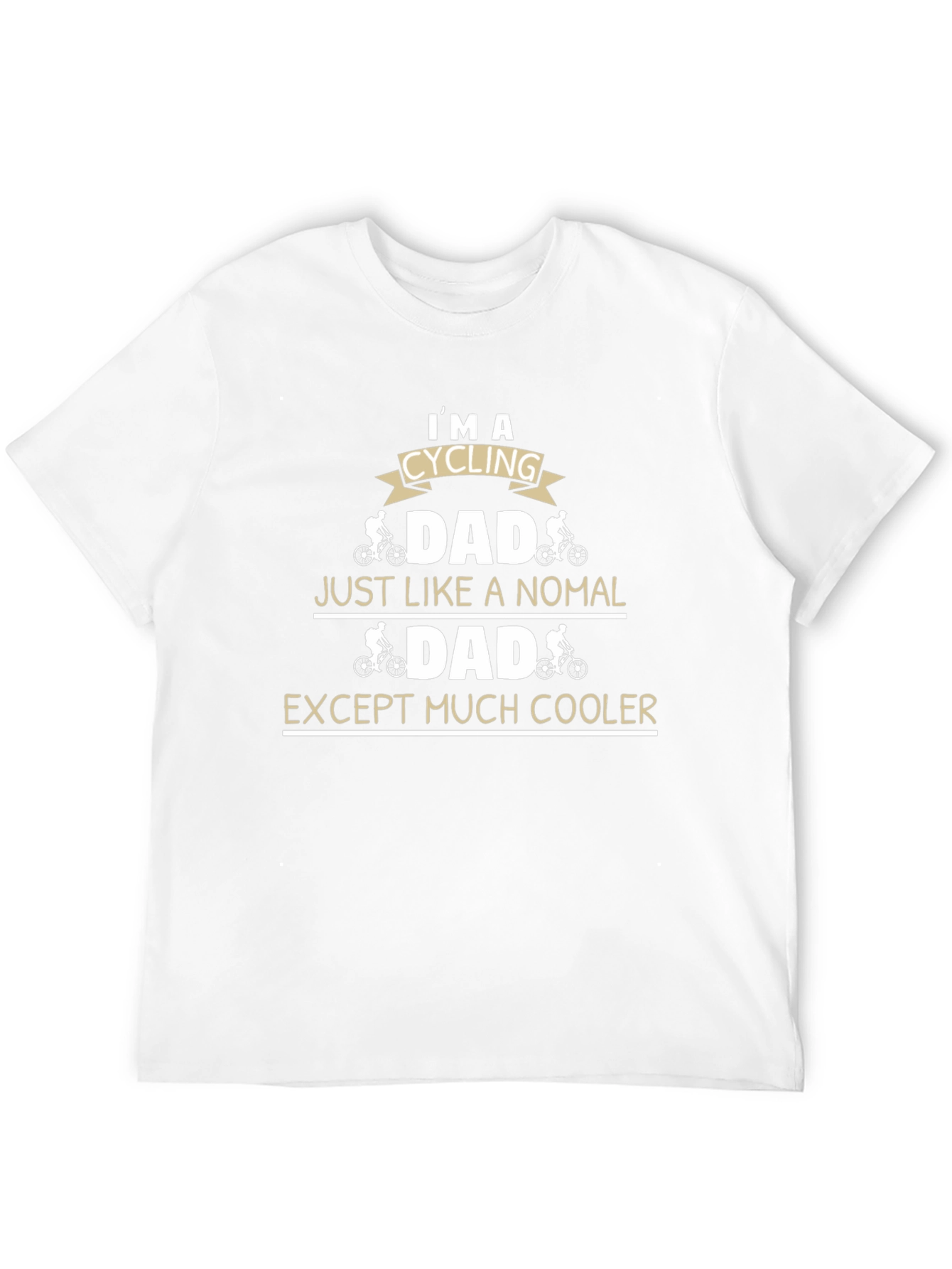 Cycling Dad T-Shirt: Cooler Than Normal!