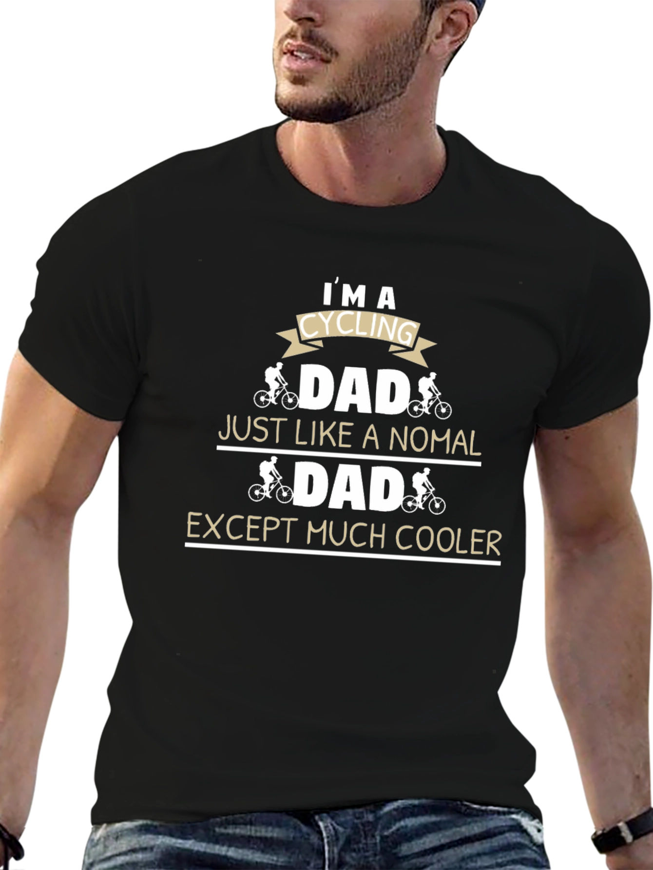 Cycling Dad T-Shirt: Cooler Than Normal!