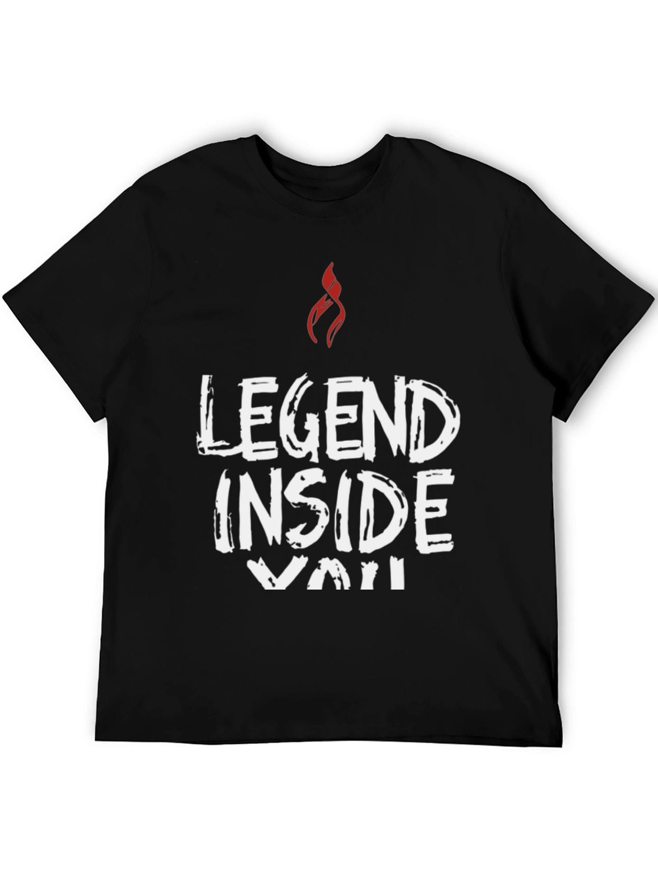 Legend Inside You Black Graphic Tee