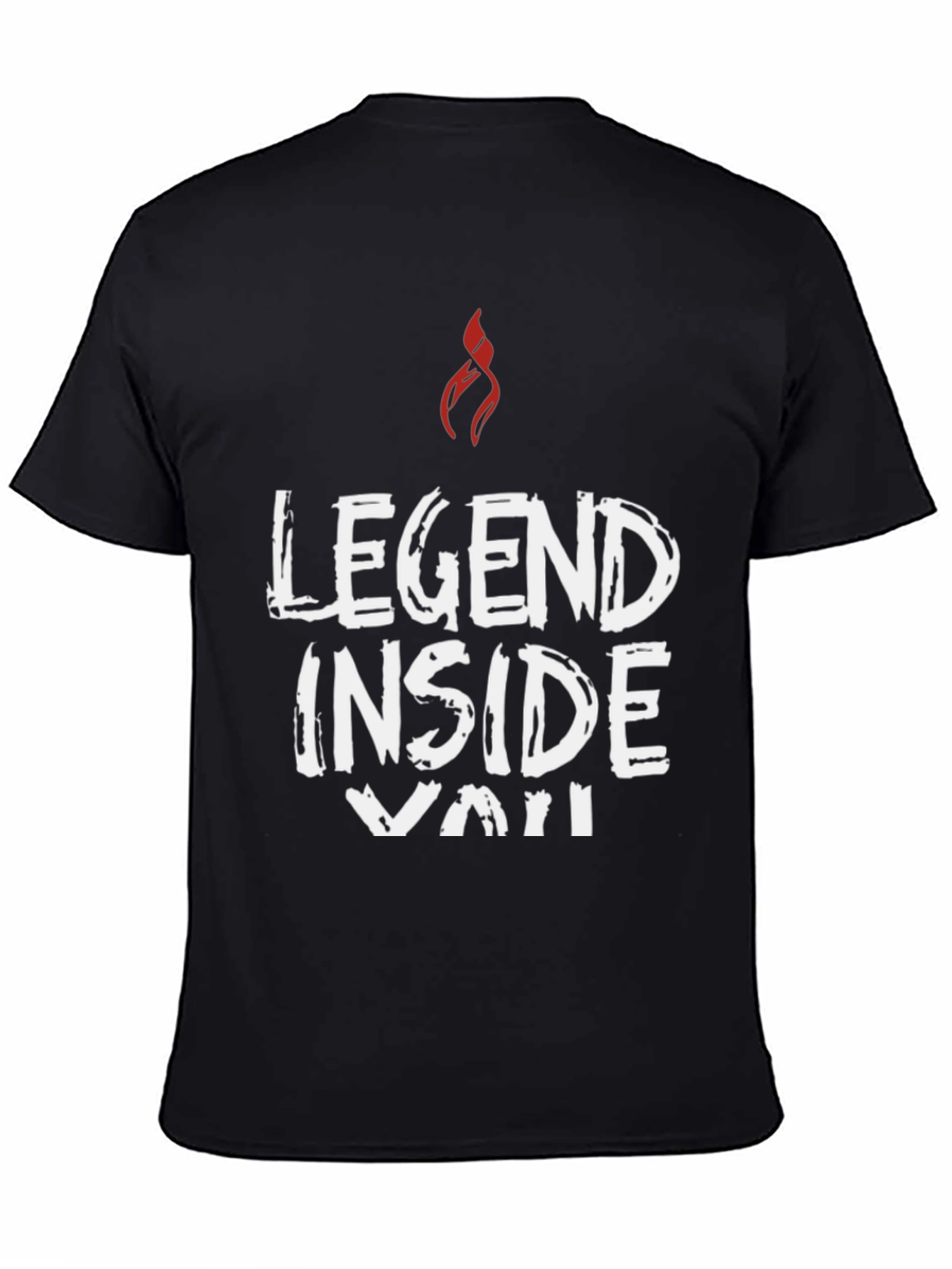 Legend Inside You Black Graphic Tee