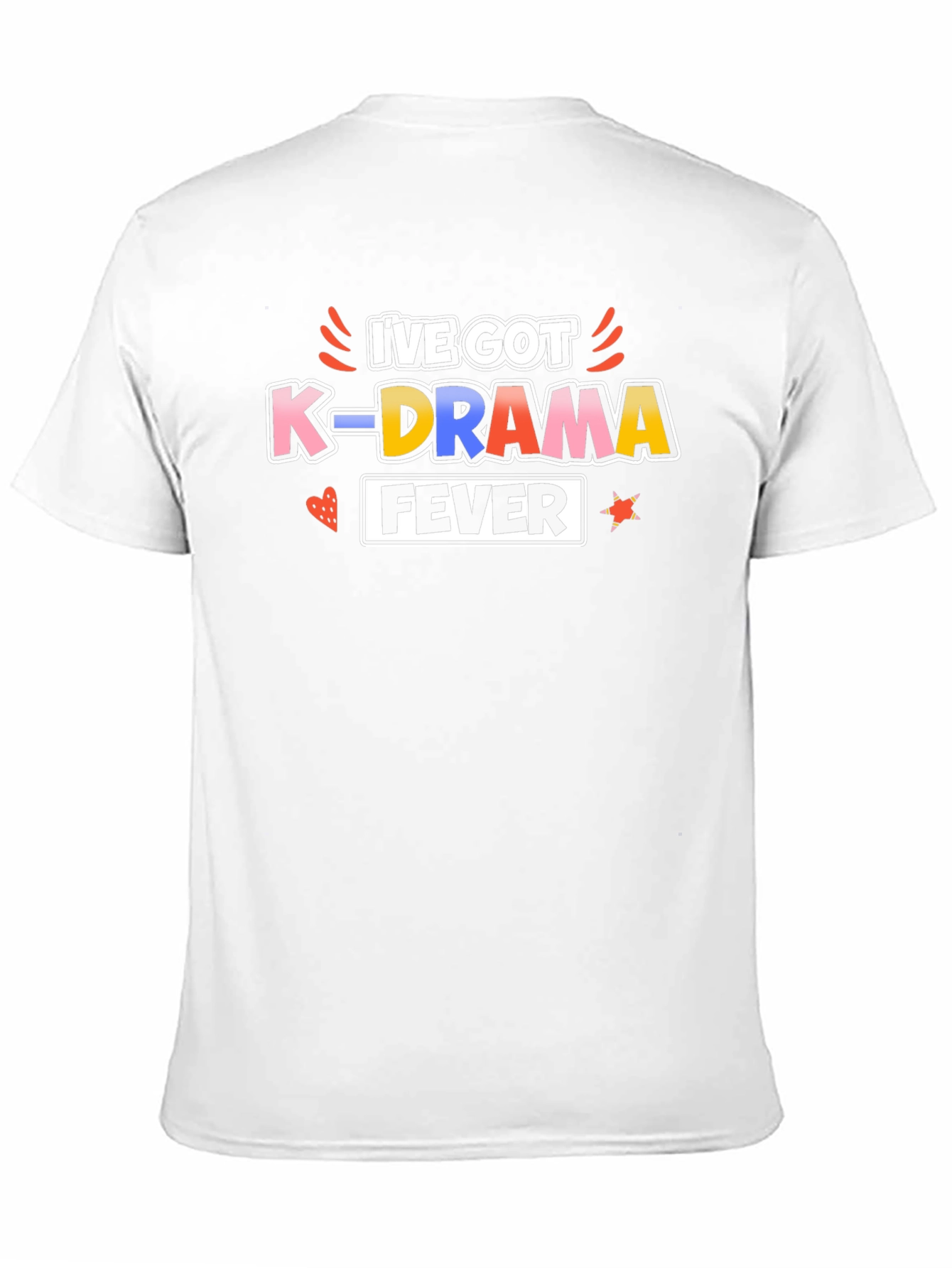 Ive Got K-Drama Fever Black T-Shirt