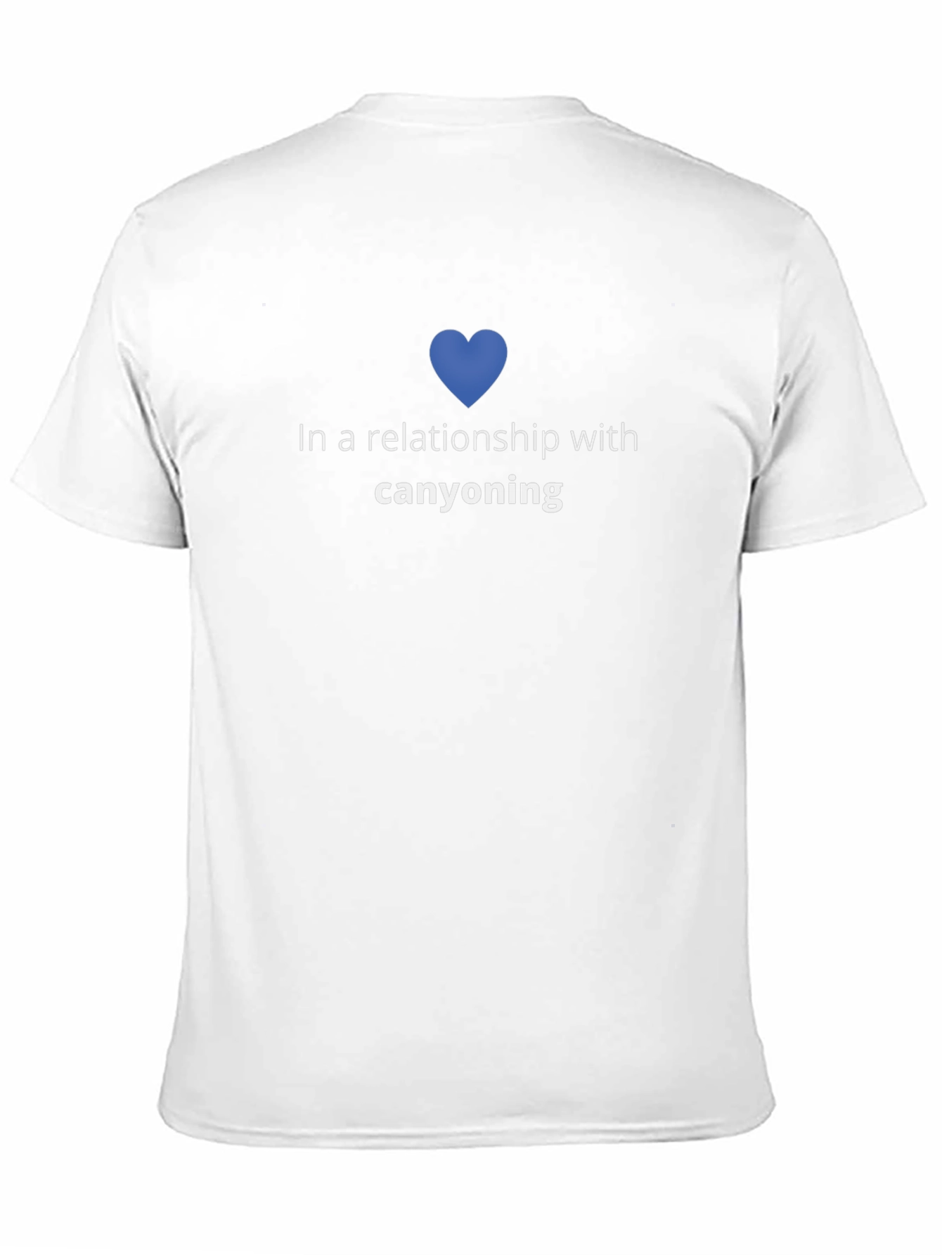 Canyoning Relationship Black T-Shirt