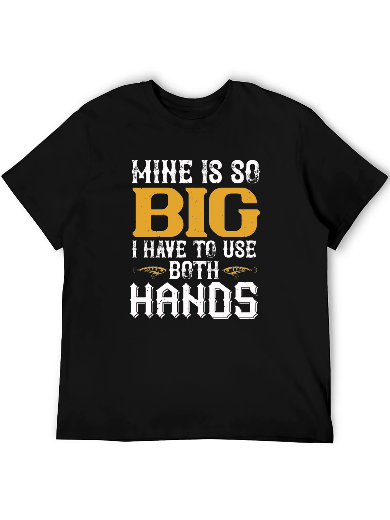 Mine Is So Big Funny Fishing T-Shirt