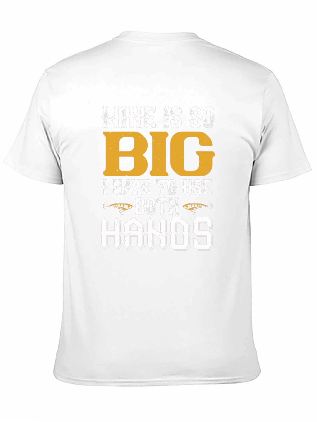 Mine Is So Big Funny Fishing T-Shirt