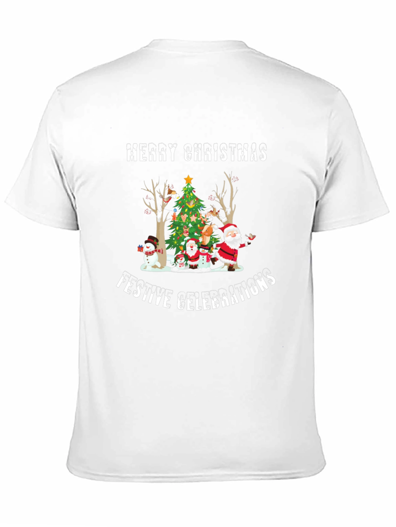 Merry Christmas Festive Celebrations T-Shirt